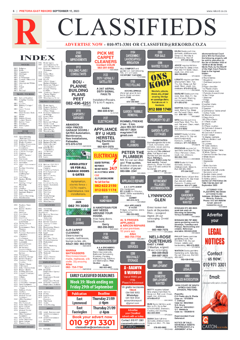 Rekord East 15 September 2023 page 6