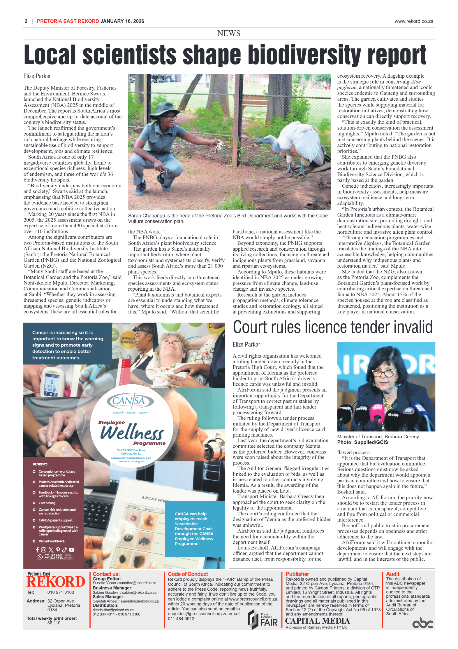 Rekord East 16 January 2026 page 4