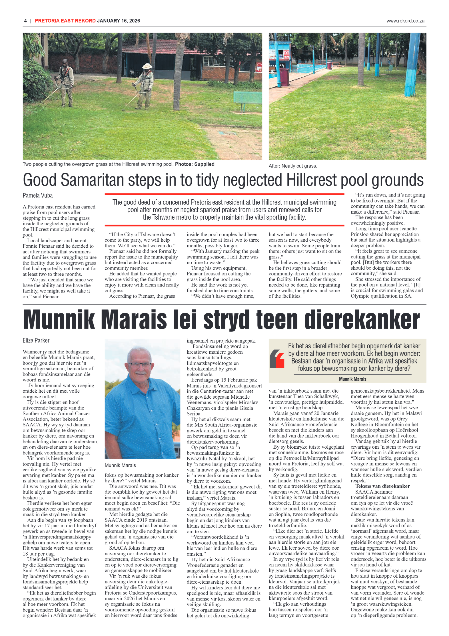 Rekord East 16 January 2026 page 6
