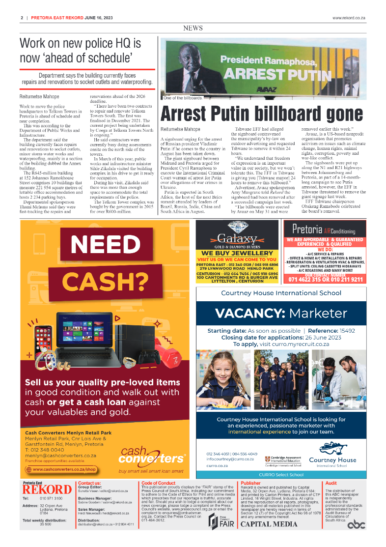 Rekord East 16 June 2023 page 2