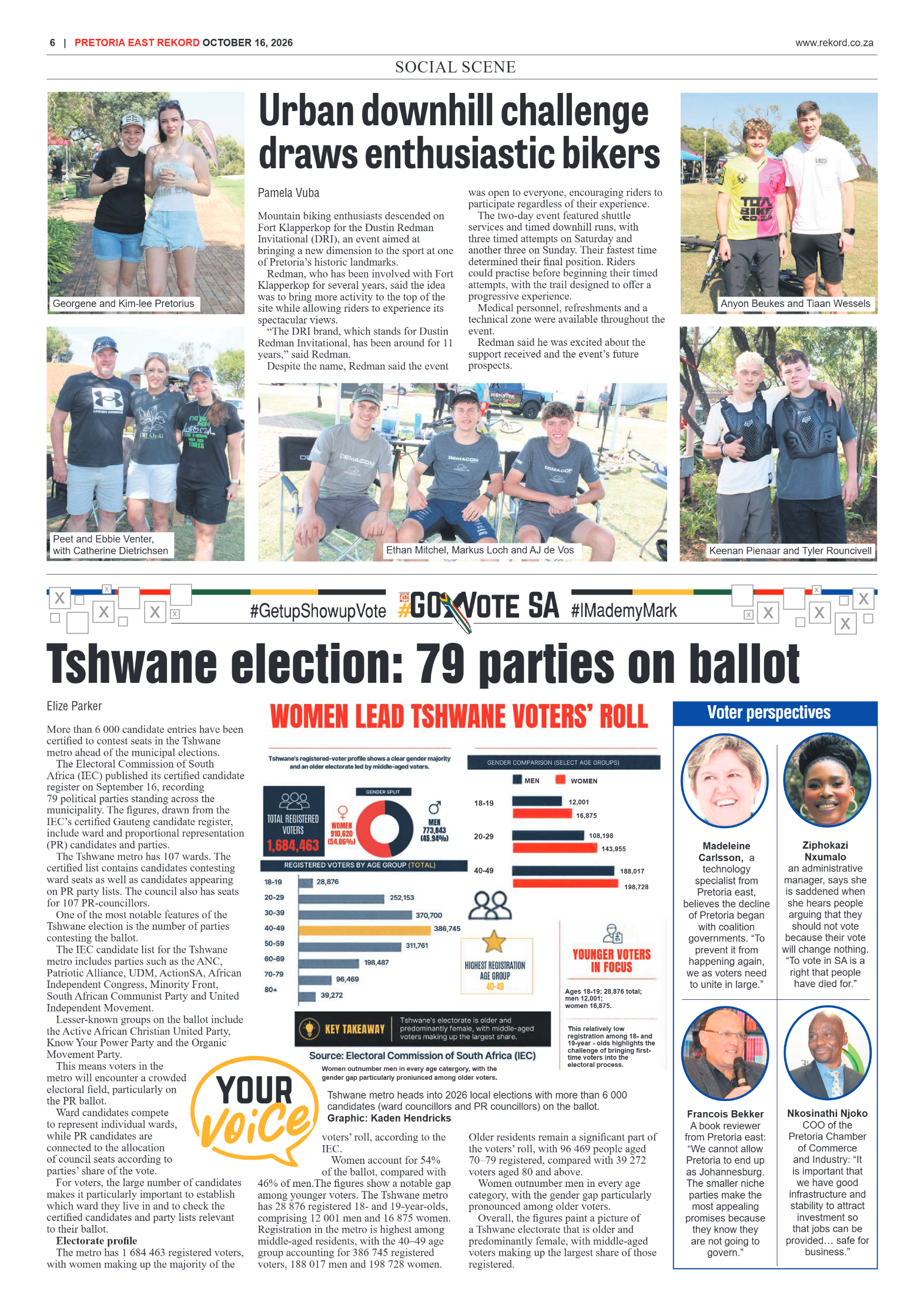 Rekord East – 16 October 2026 page 6