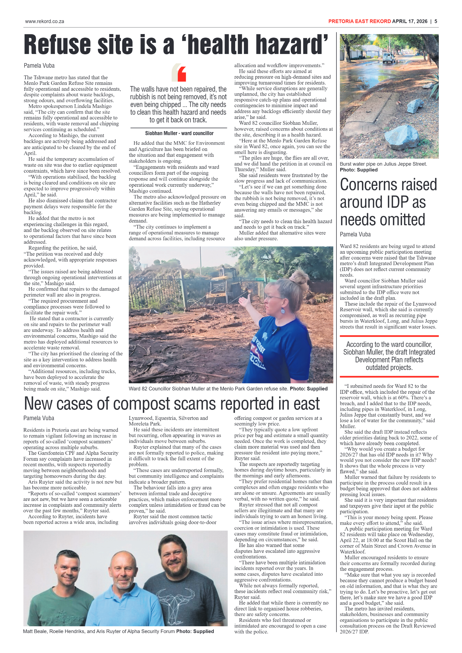 Rekord East 17 April 2026 page 5