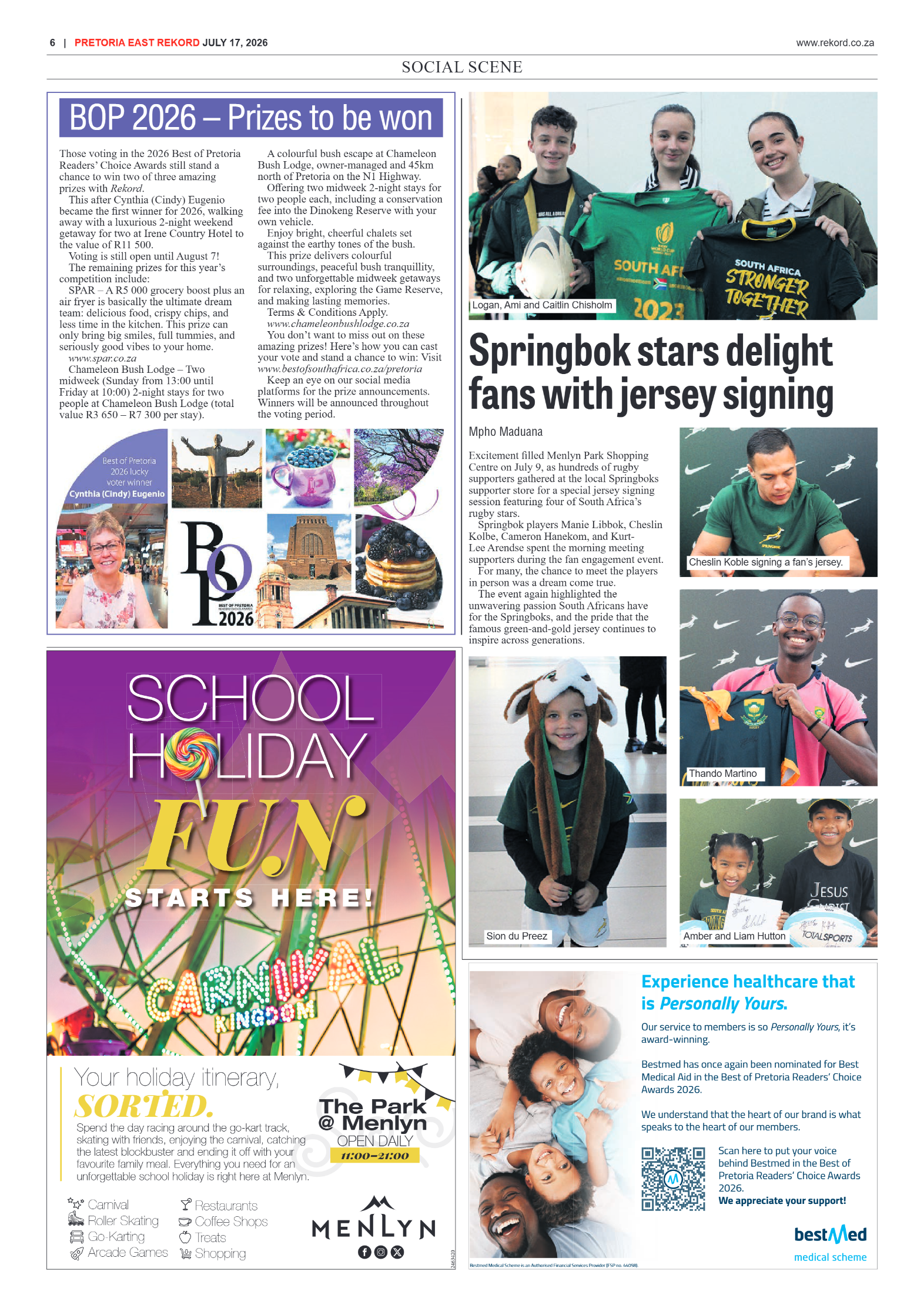 Rekord East 17 July 2026 page 6
