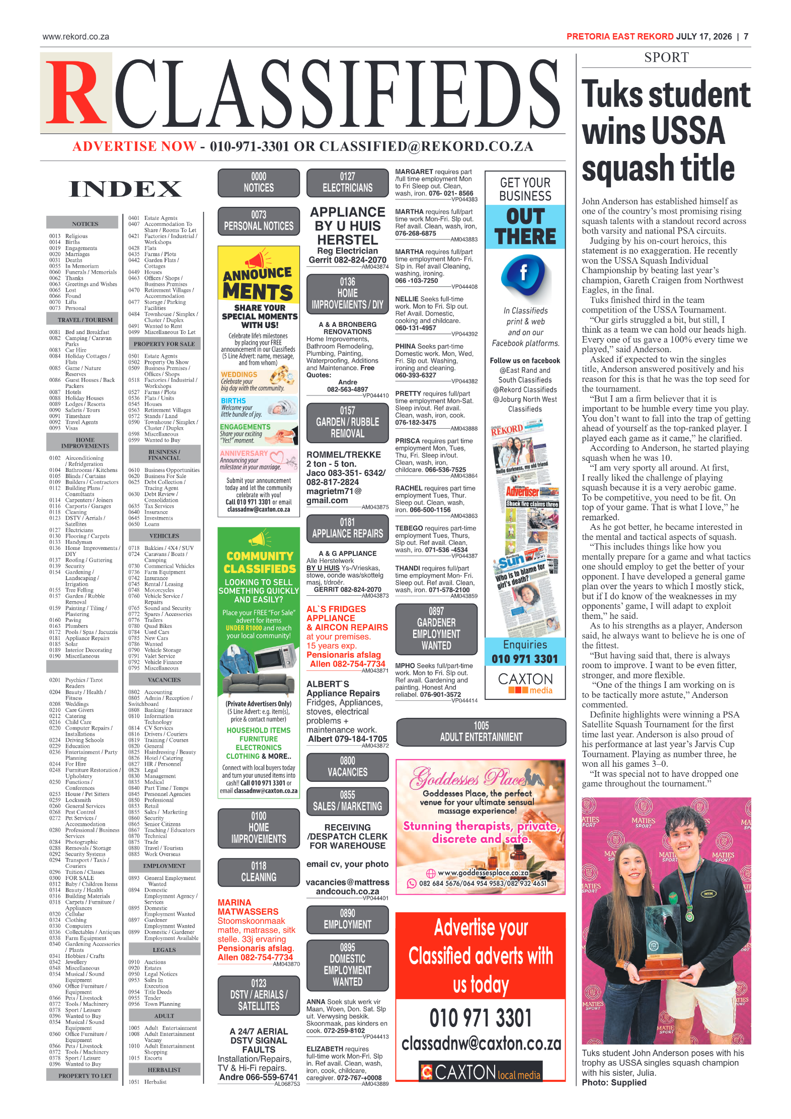 Rekord East 17 July 2026 page 7