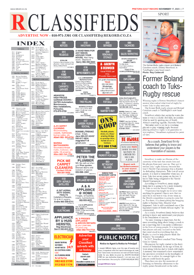 Rekord East 17 November 2023 page 7