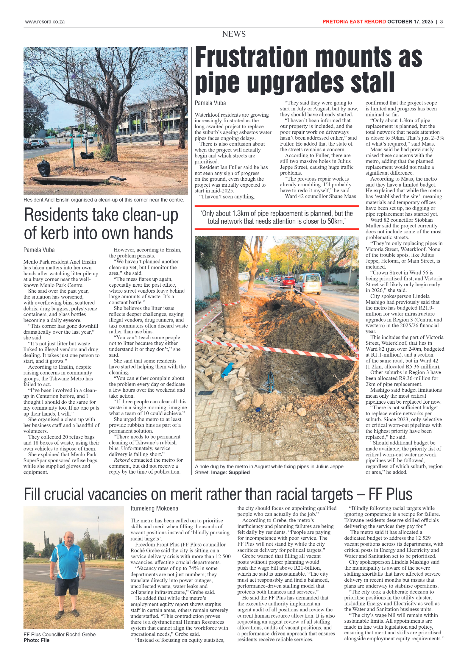 Rekord East 17 October 2025 page 3