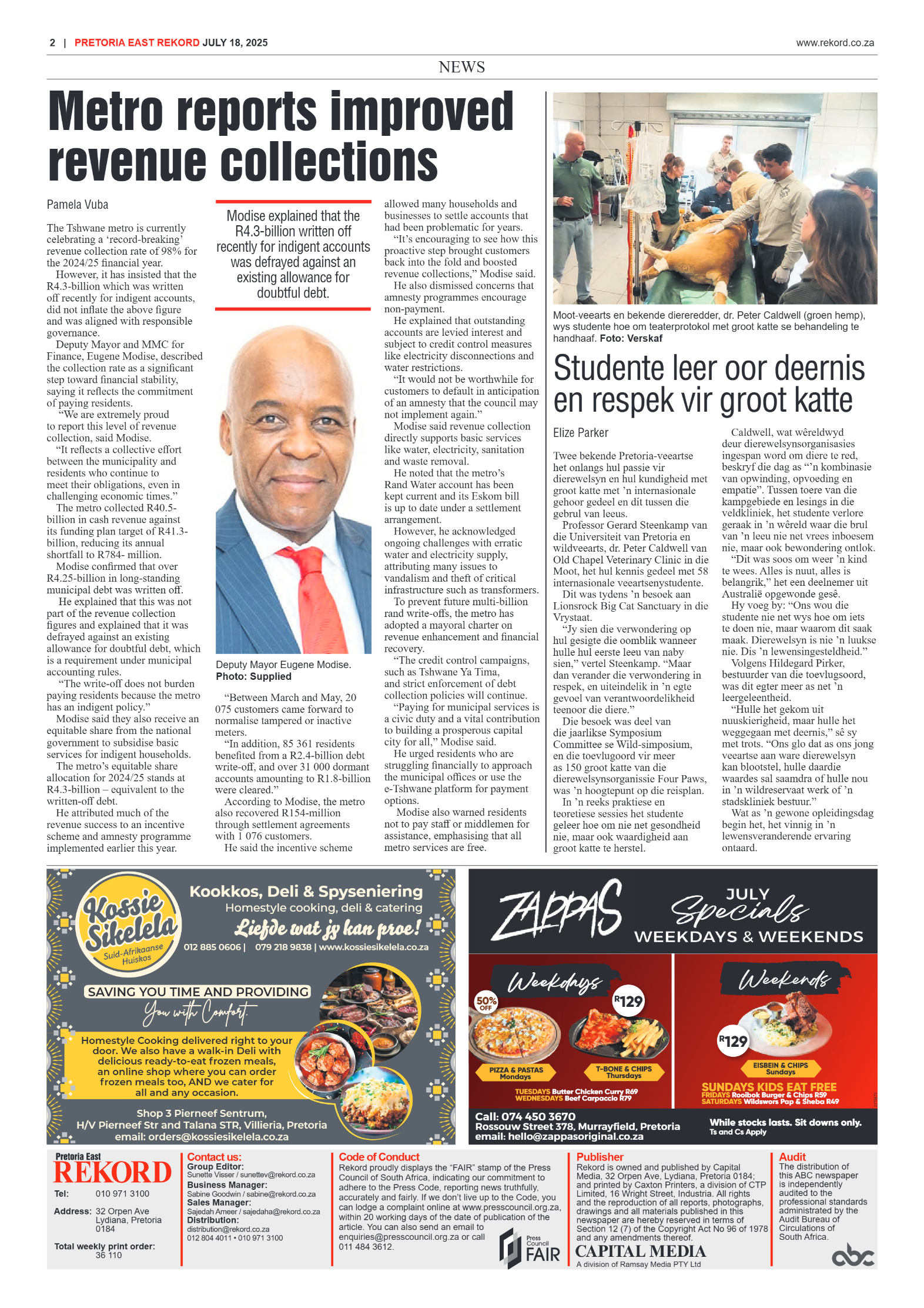 Rekord East 18 July 2025 page 2