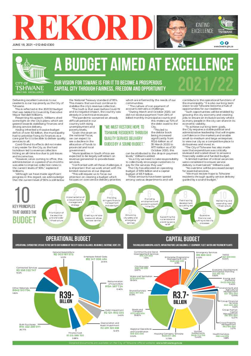 Rekord East 18 June 2021 page 1