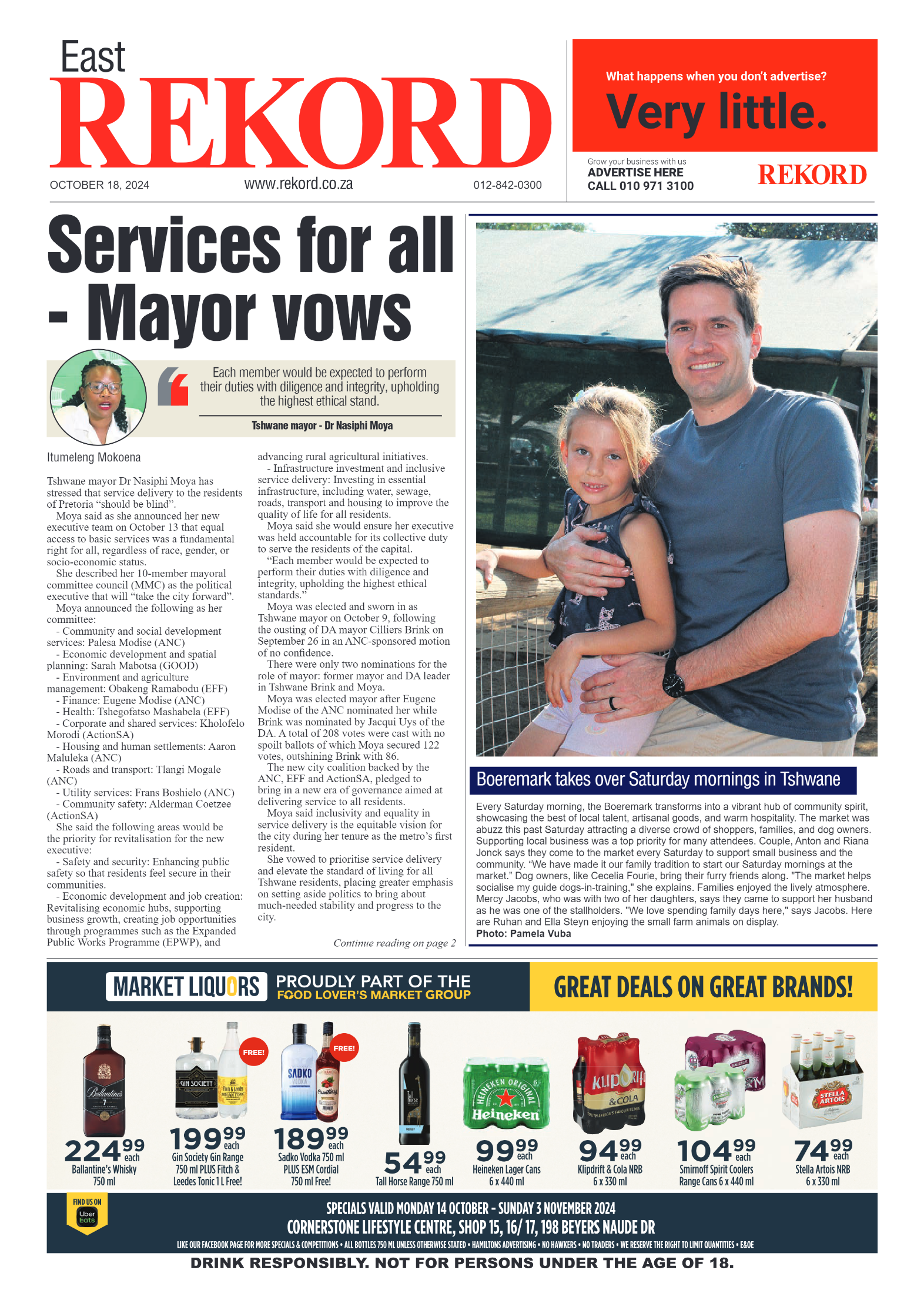 Rekord East 18 October 2024 page 1