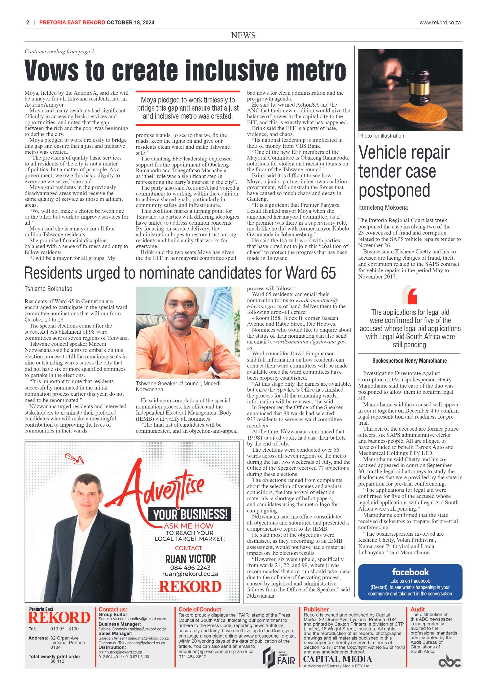 Rekord East 18 October 2024 page 2