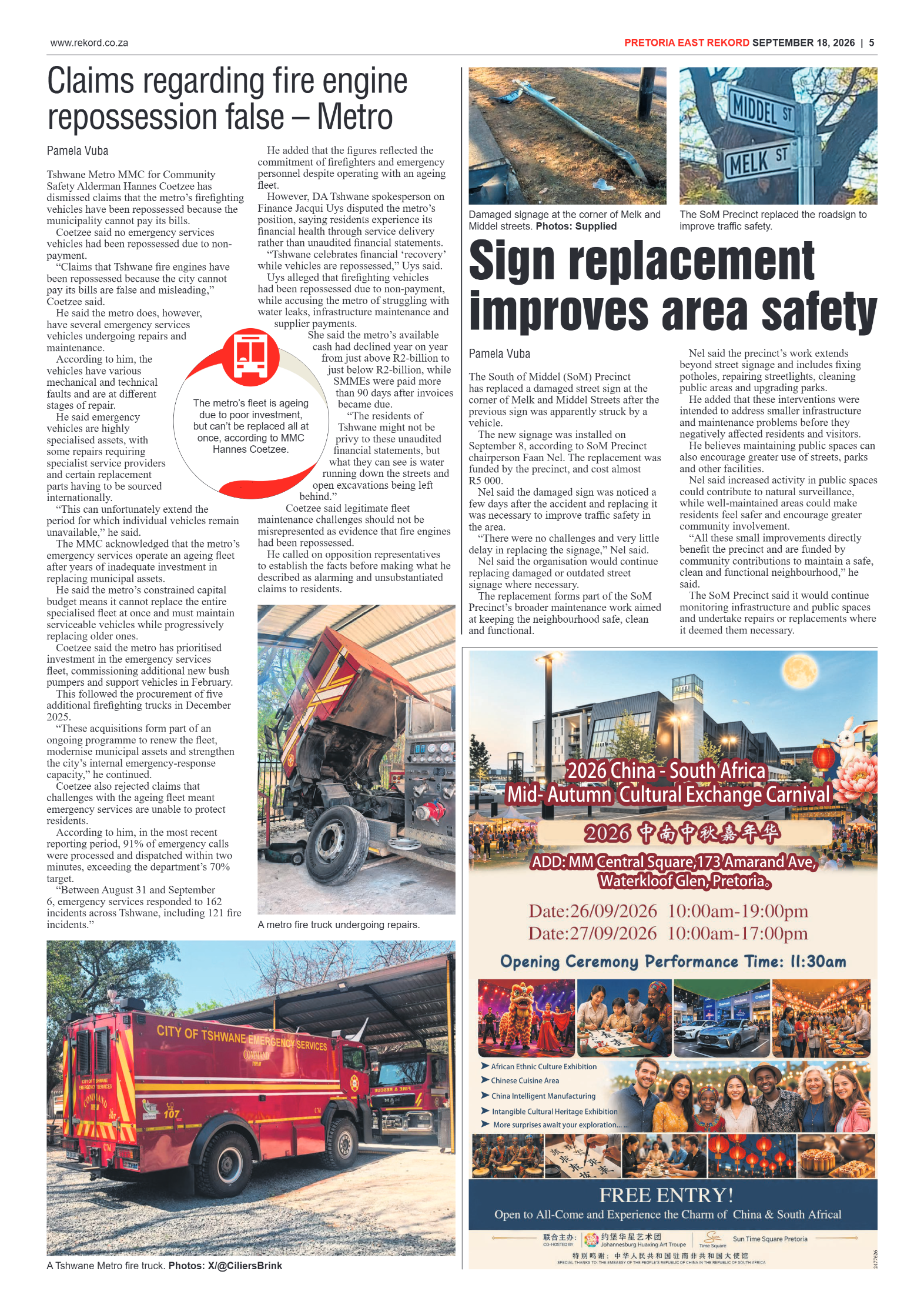 Rekord East 18 September 2026 page 5