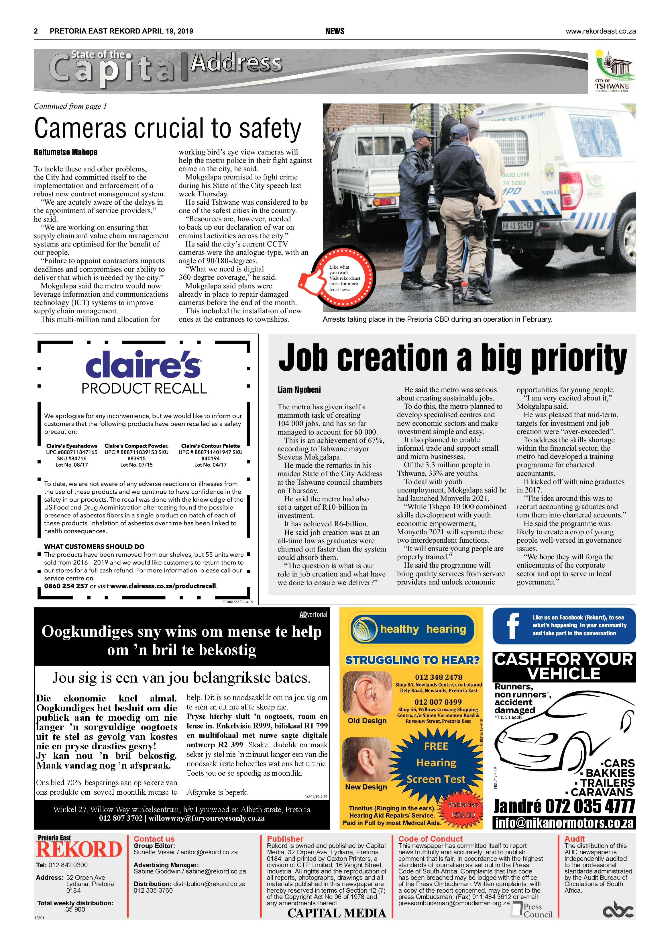 Rekord East 19 April 2019 page 2