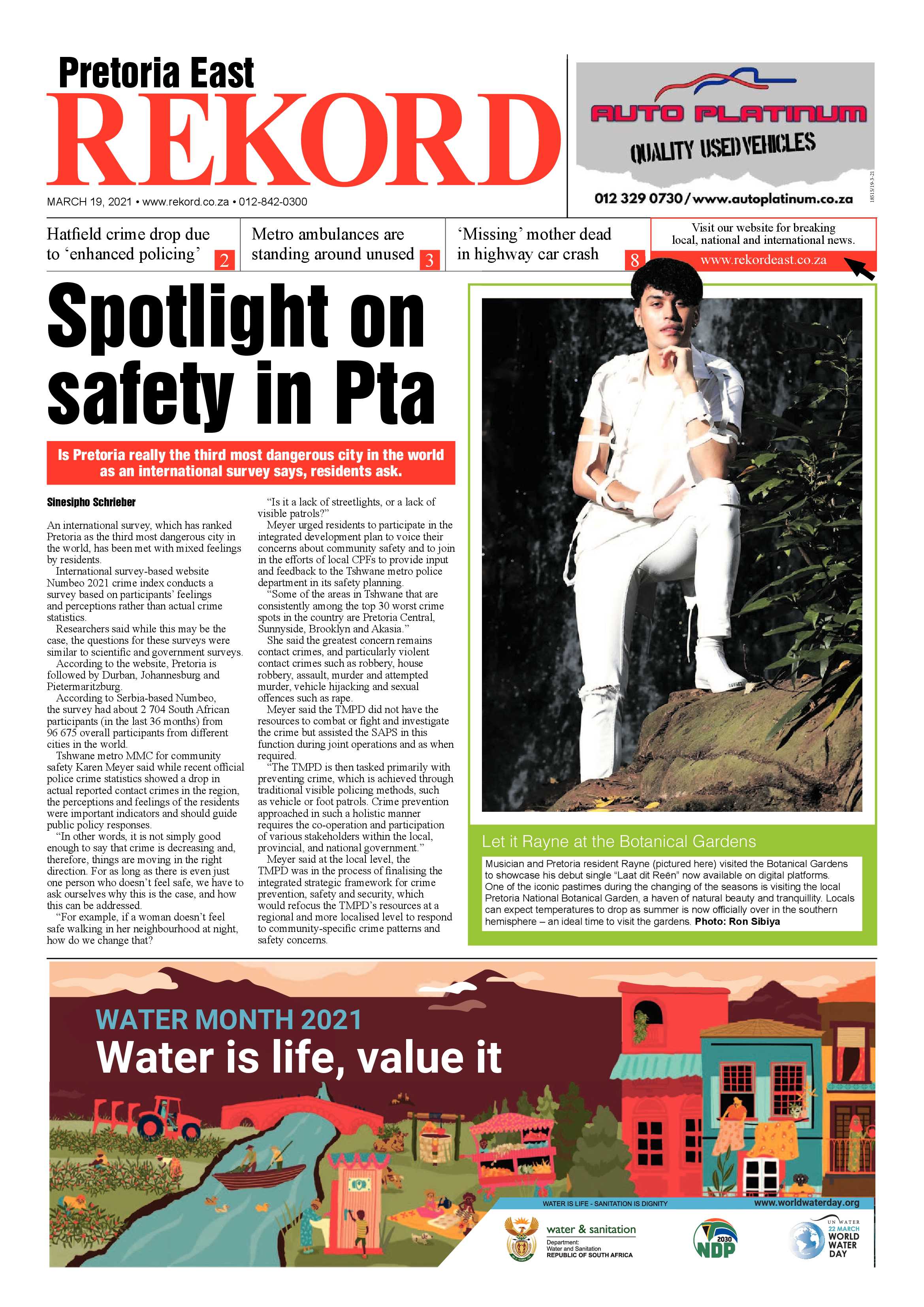 Rekord East 19 March 2021 page 1