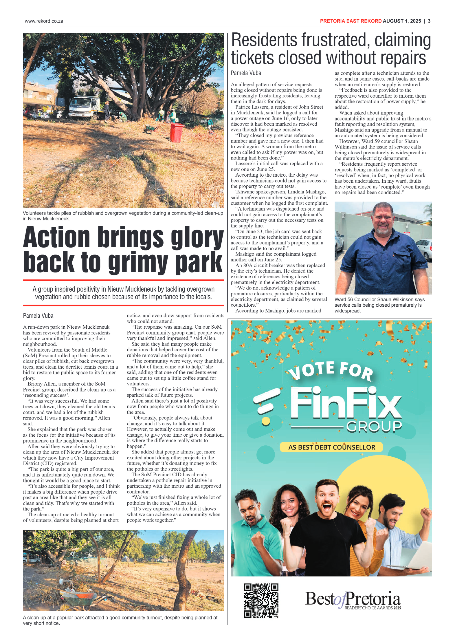 Rekord East 1 August 2025 page 3