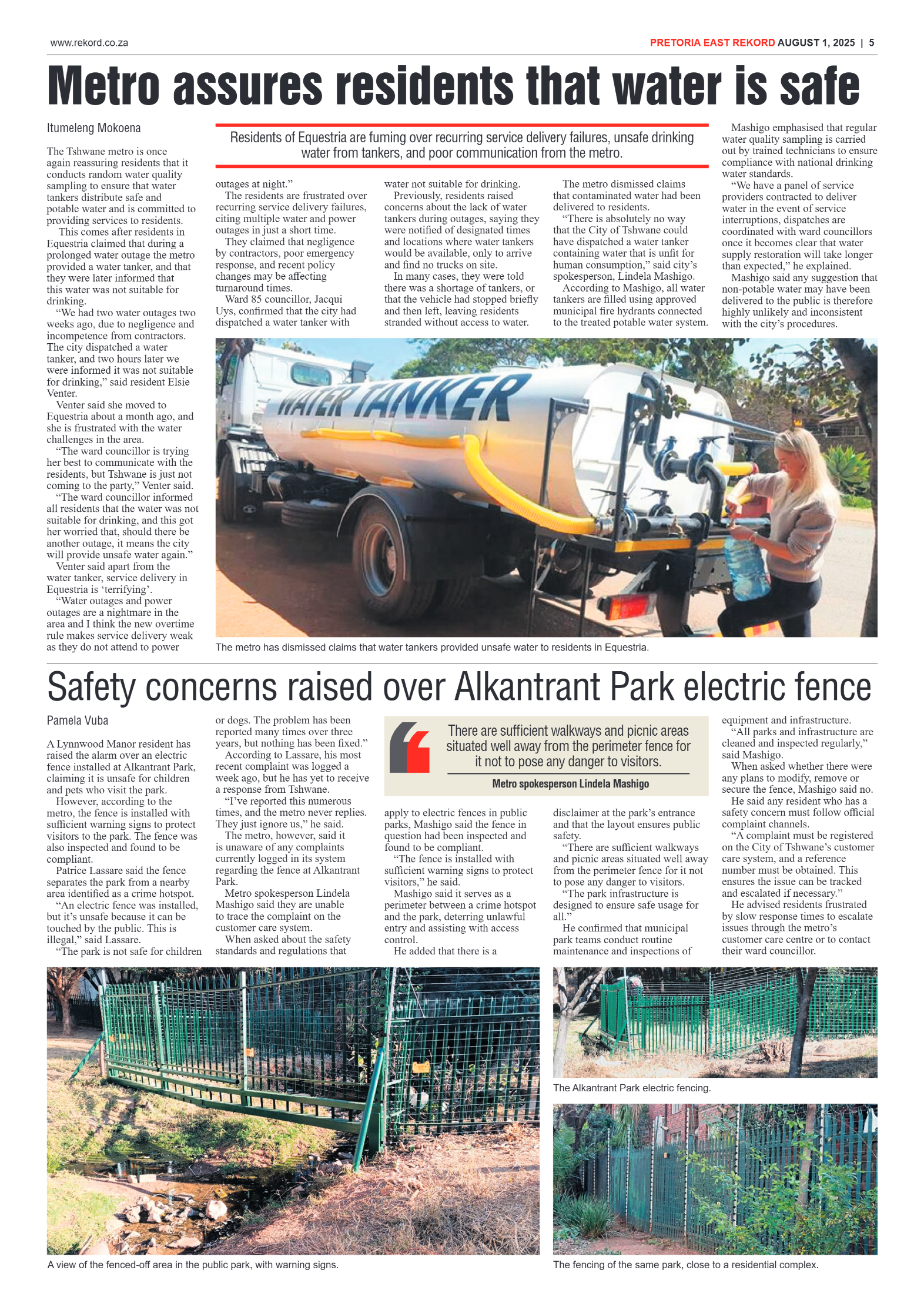 Rekord East 1 August 2025 page 5