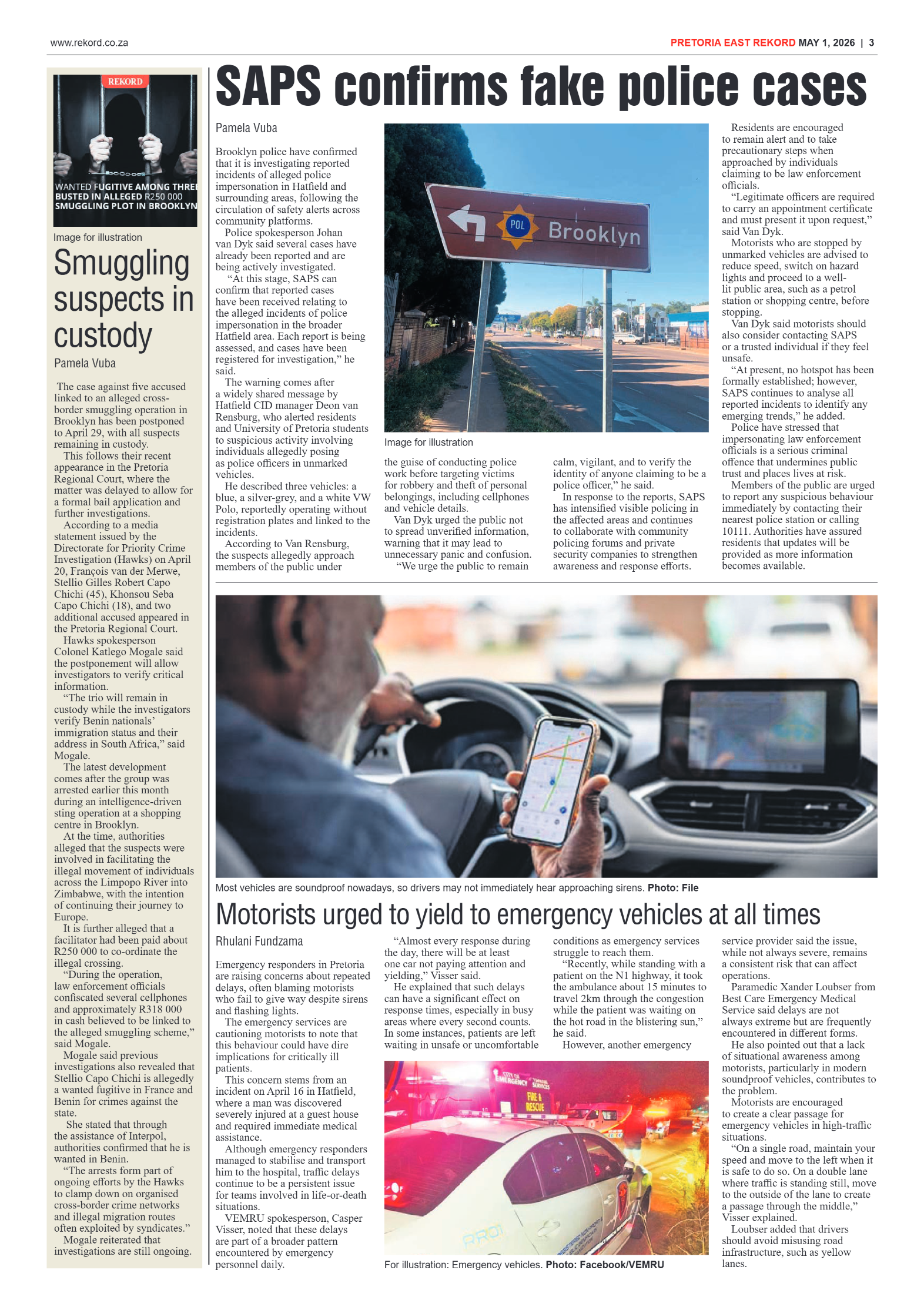 Rekord East 1 May 2026 page 5