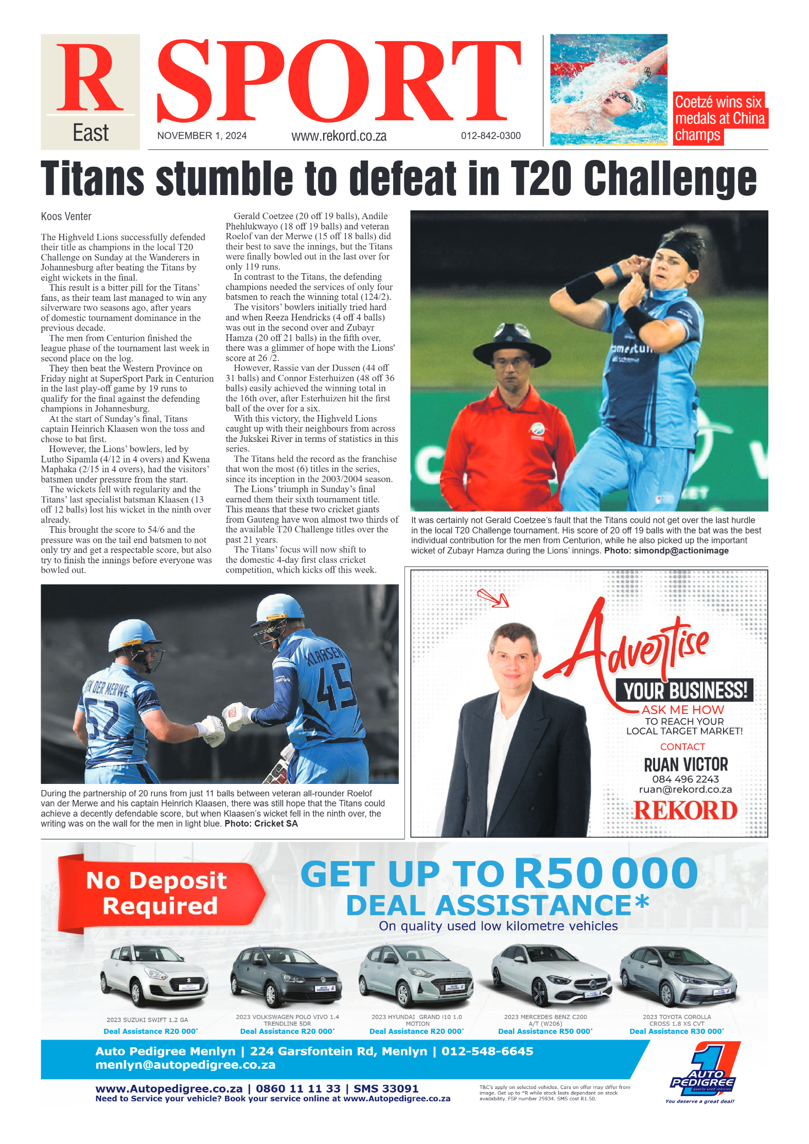 Rekord East 1 November 2024 page 19