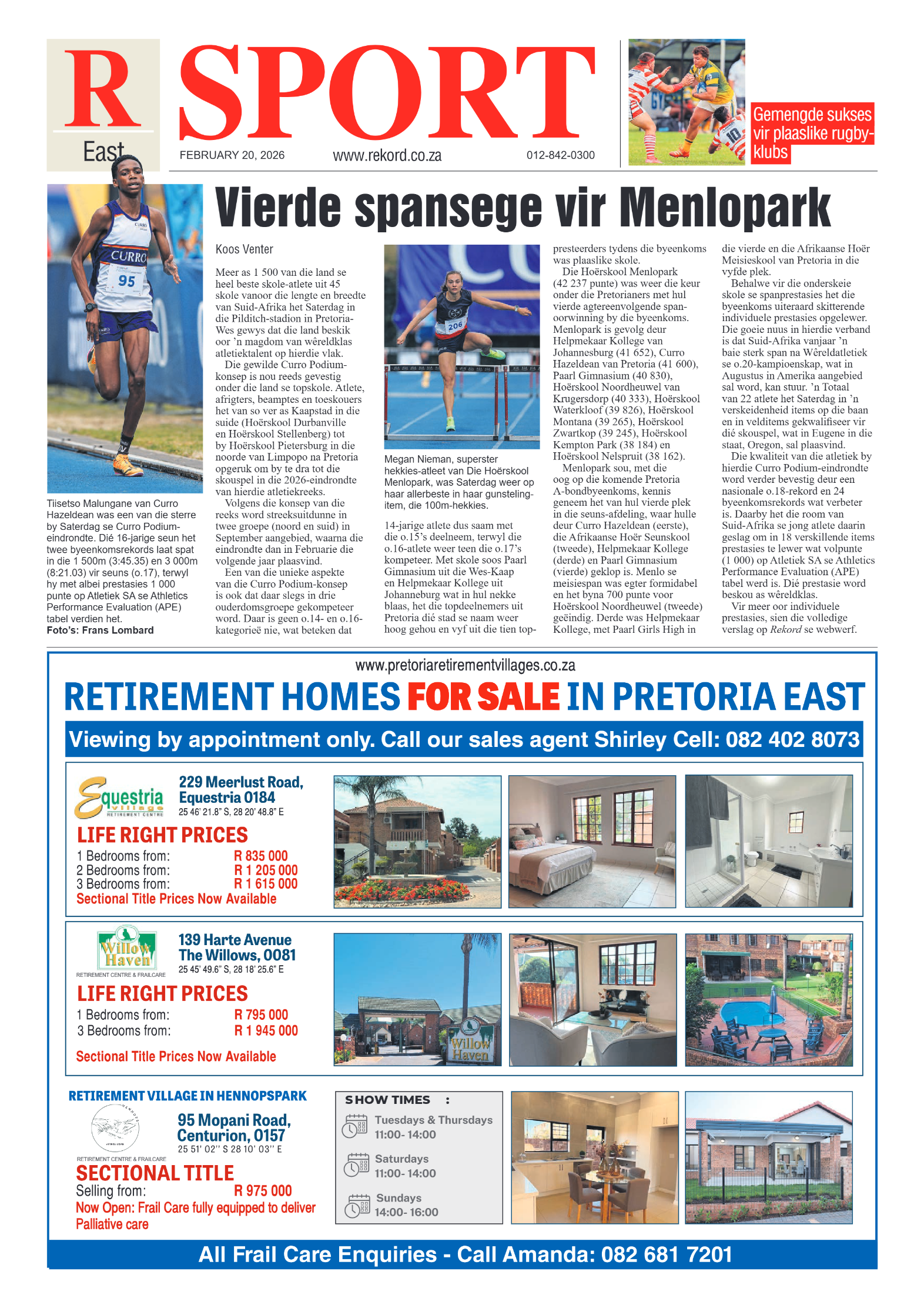 Rekord East 20 February 2026 page 10
