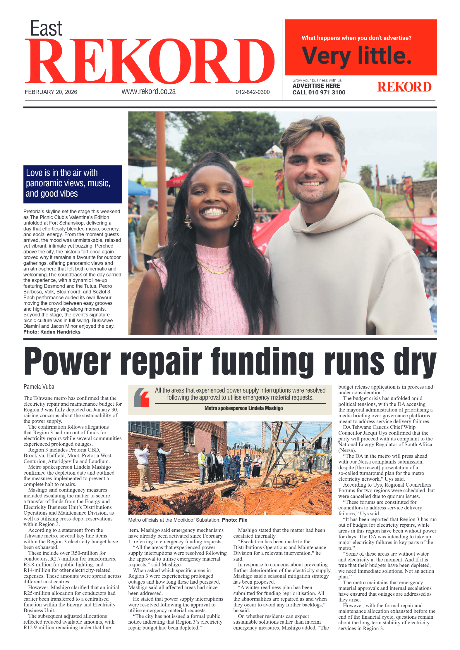 Rekord East 20 February 2026 page 3