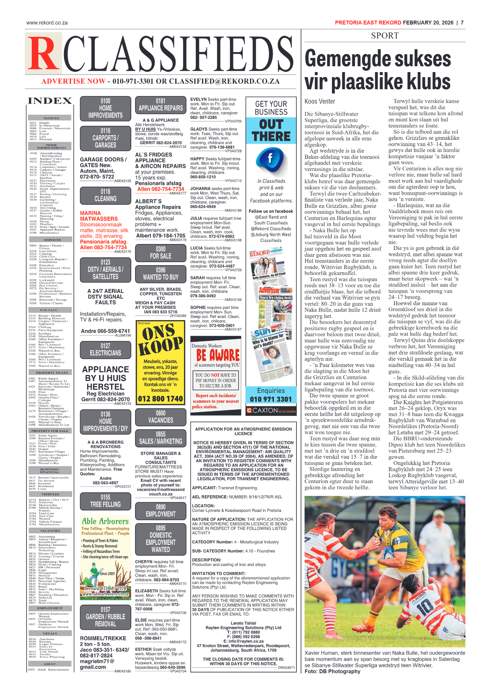 Rekord East 20 February 2026 page 9