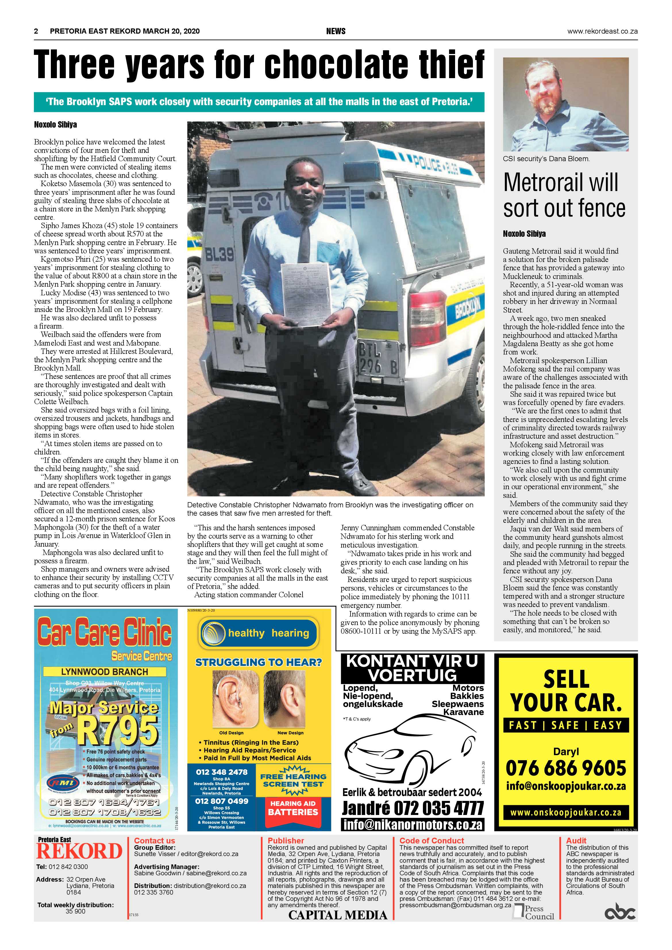 Rekord East 20 March 2020 page 2