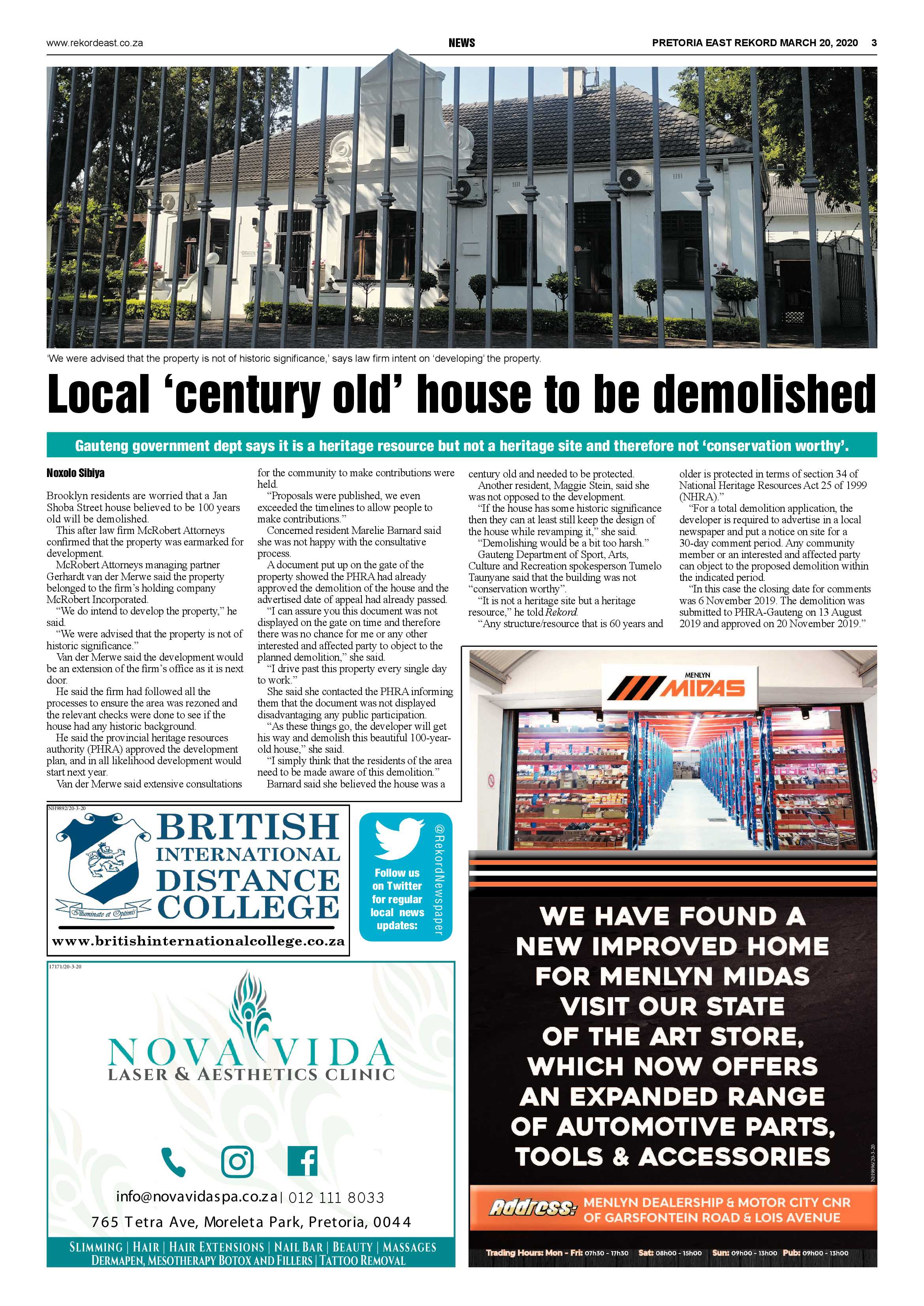 Rekord East 20 March 2020 page 3