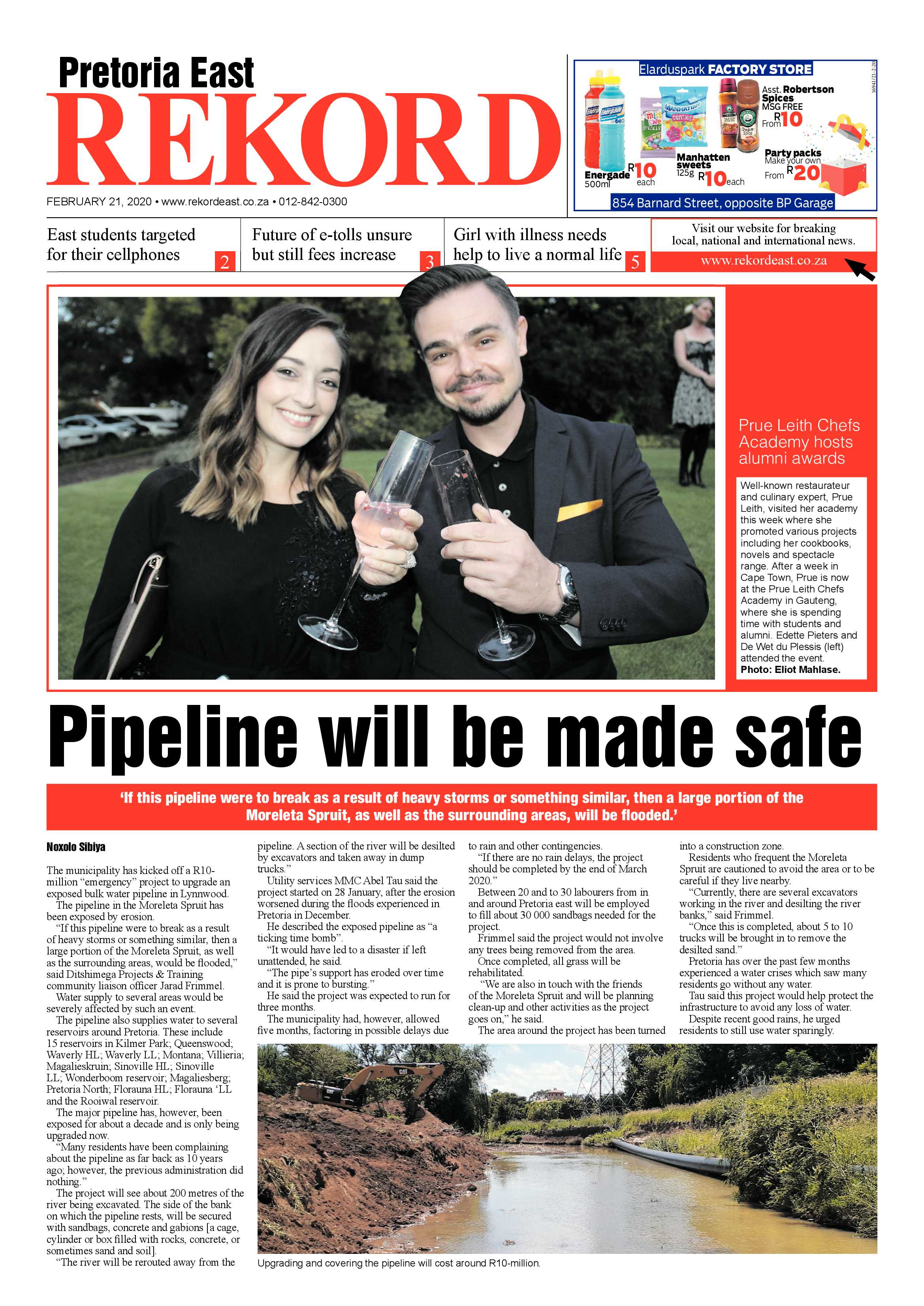 Rekord East 21 February 2020 page 1