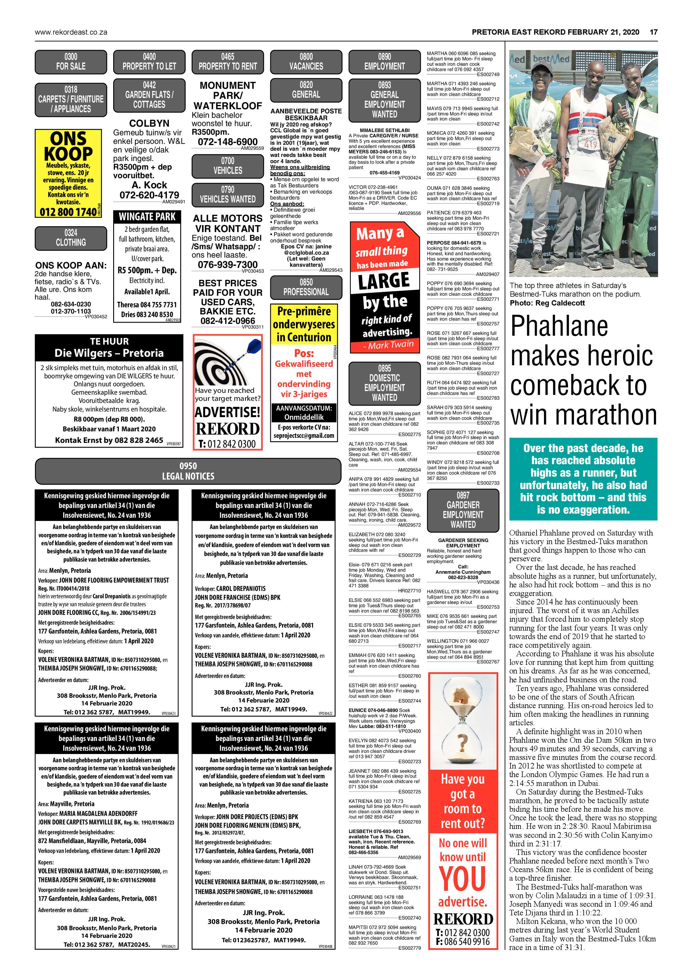 Rekord East 21 February 2020 page 17