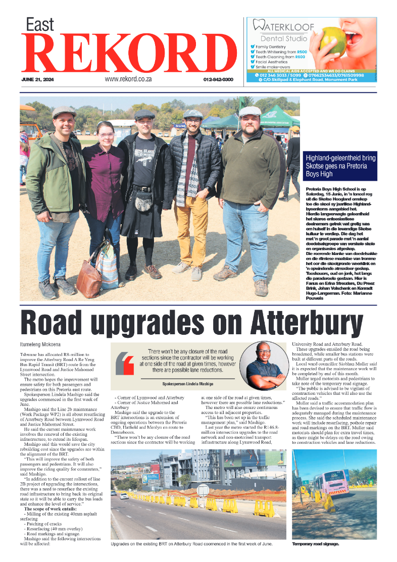 Rekord East 21 June 2024 page 1