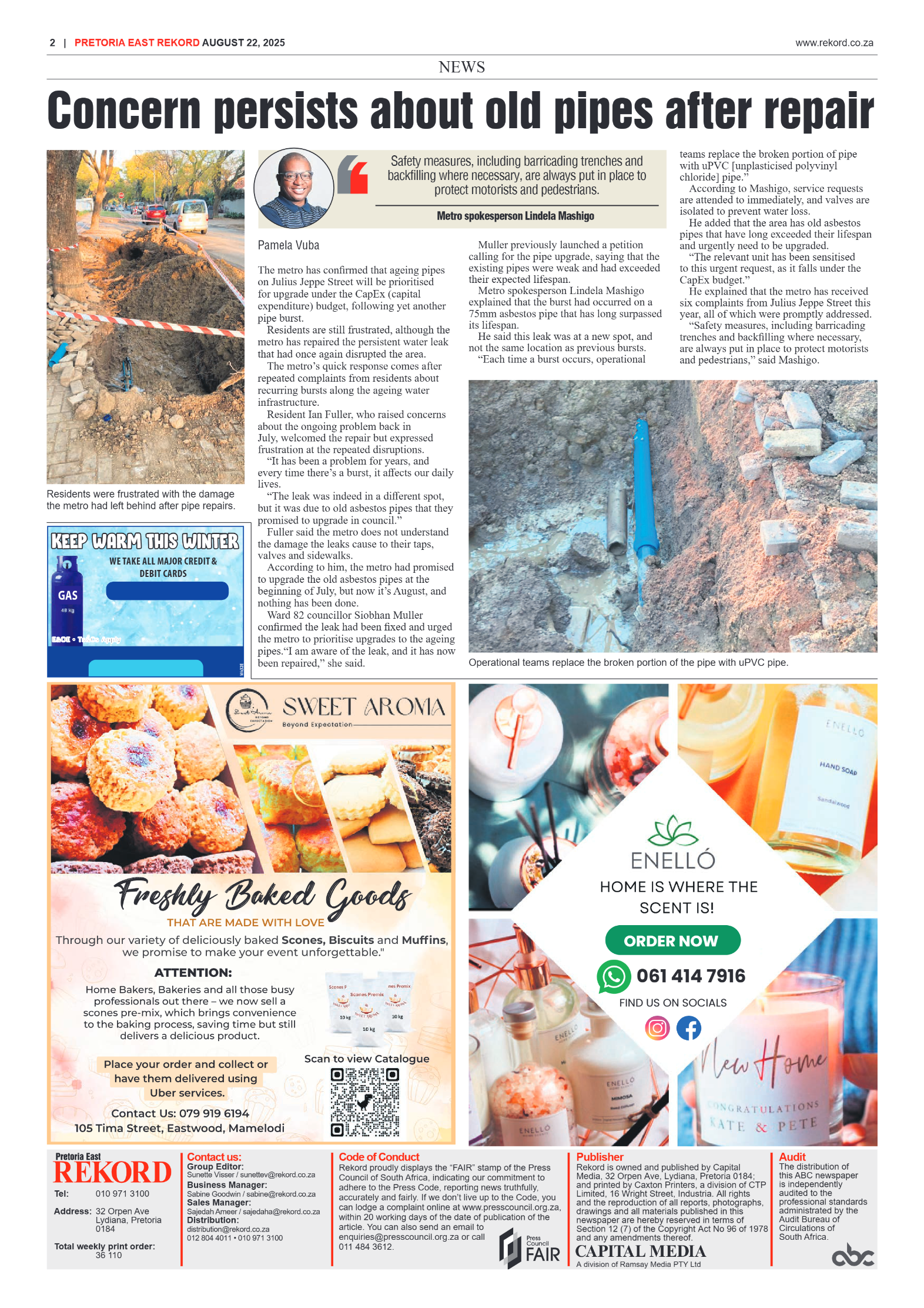 Rekord East 22 August 2025 page 2