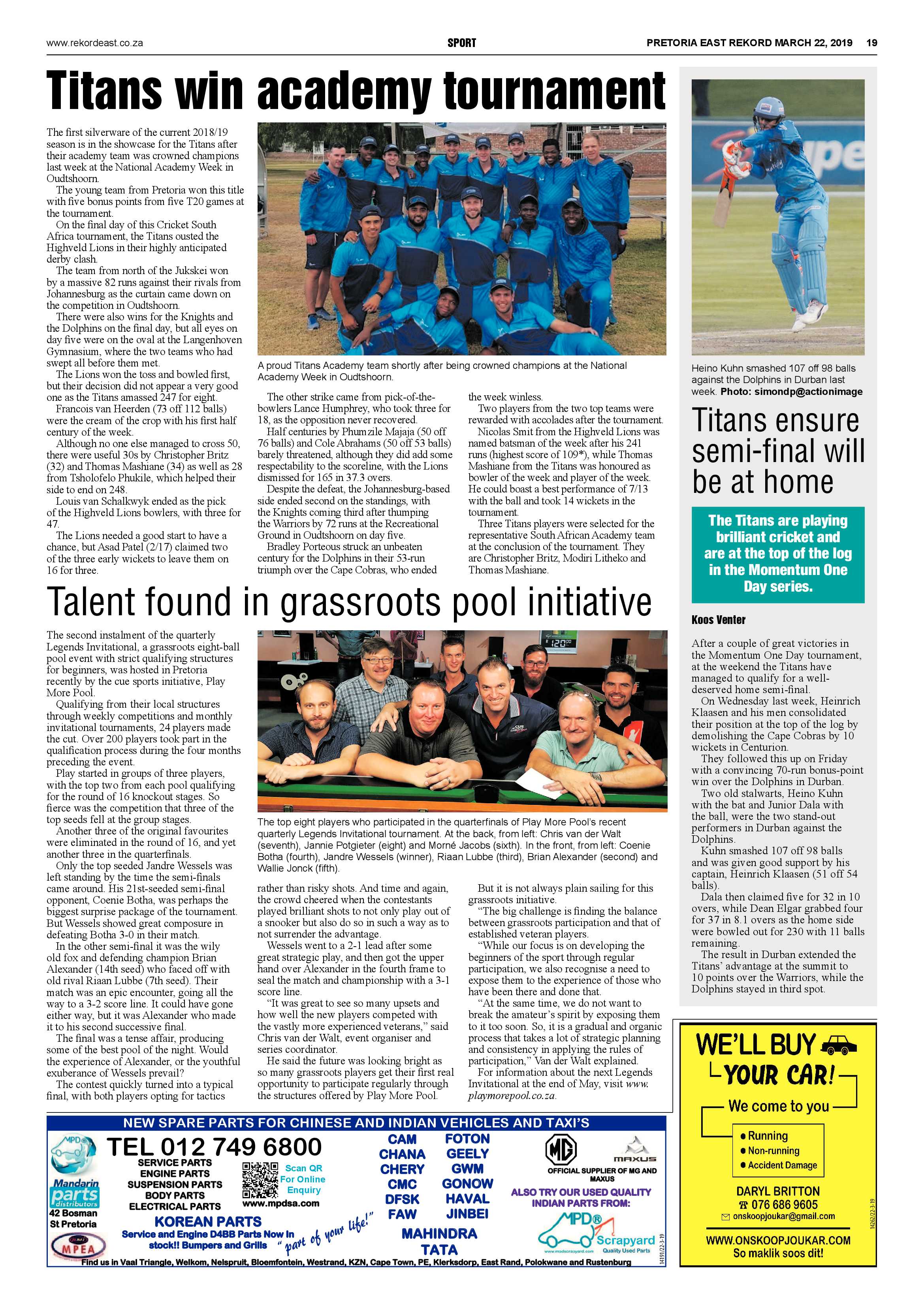 Rekord East 22 March 2019 page 19