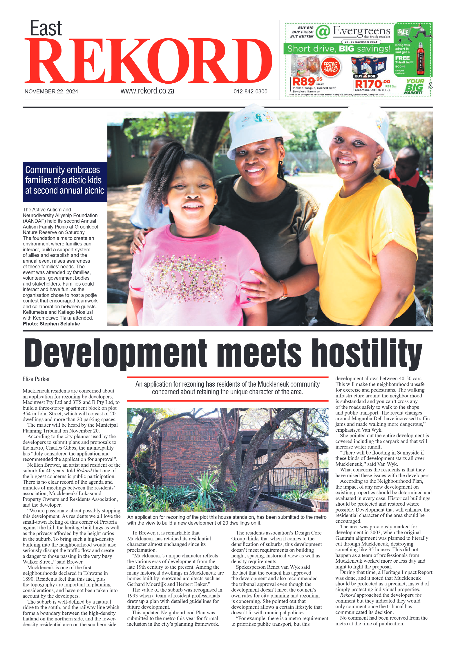 Rekord East 22 November 2024 page 1