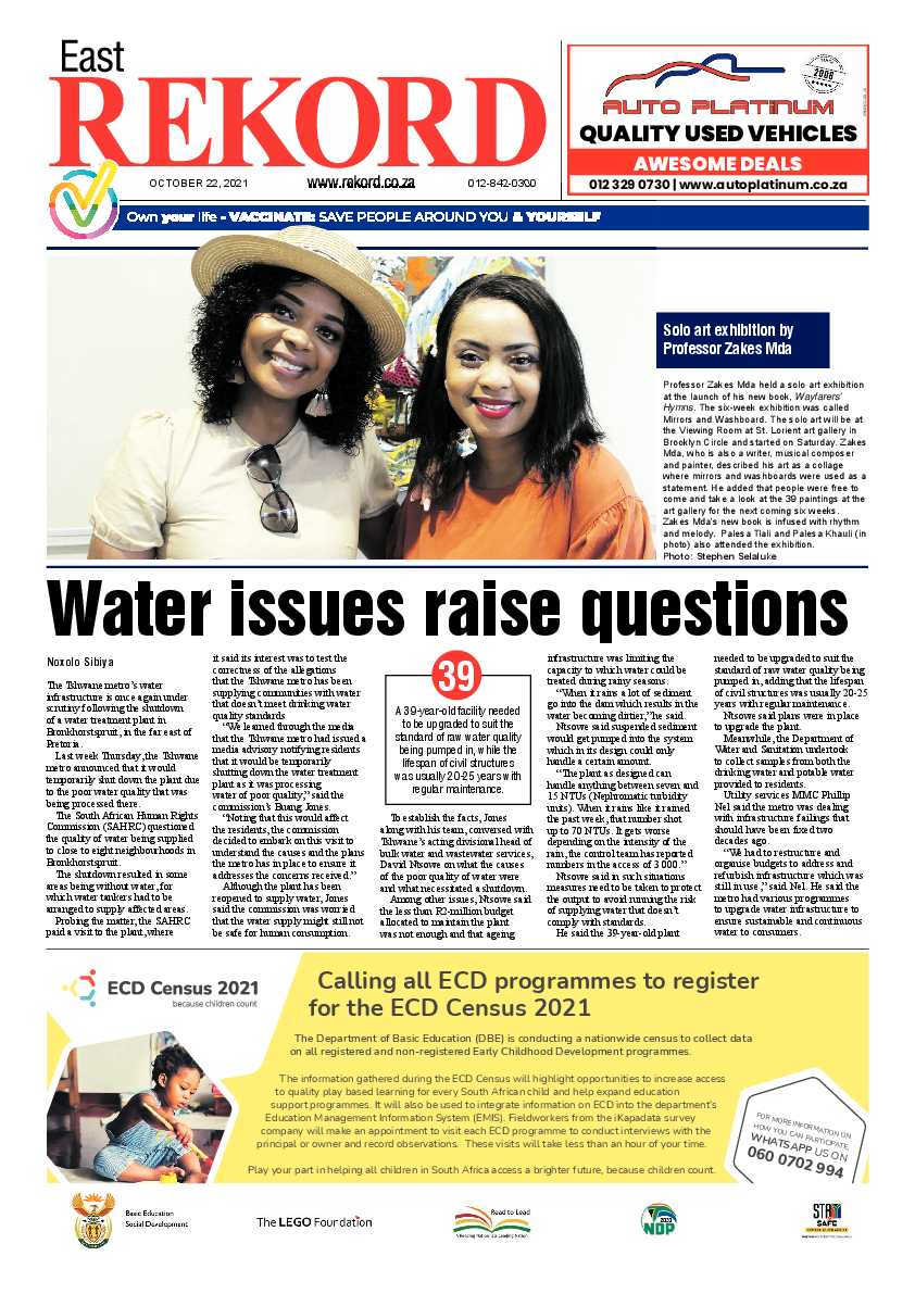 Rekord East 22 October 2021 page 1