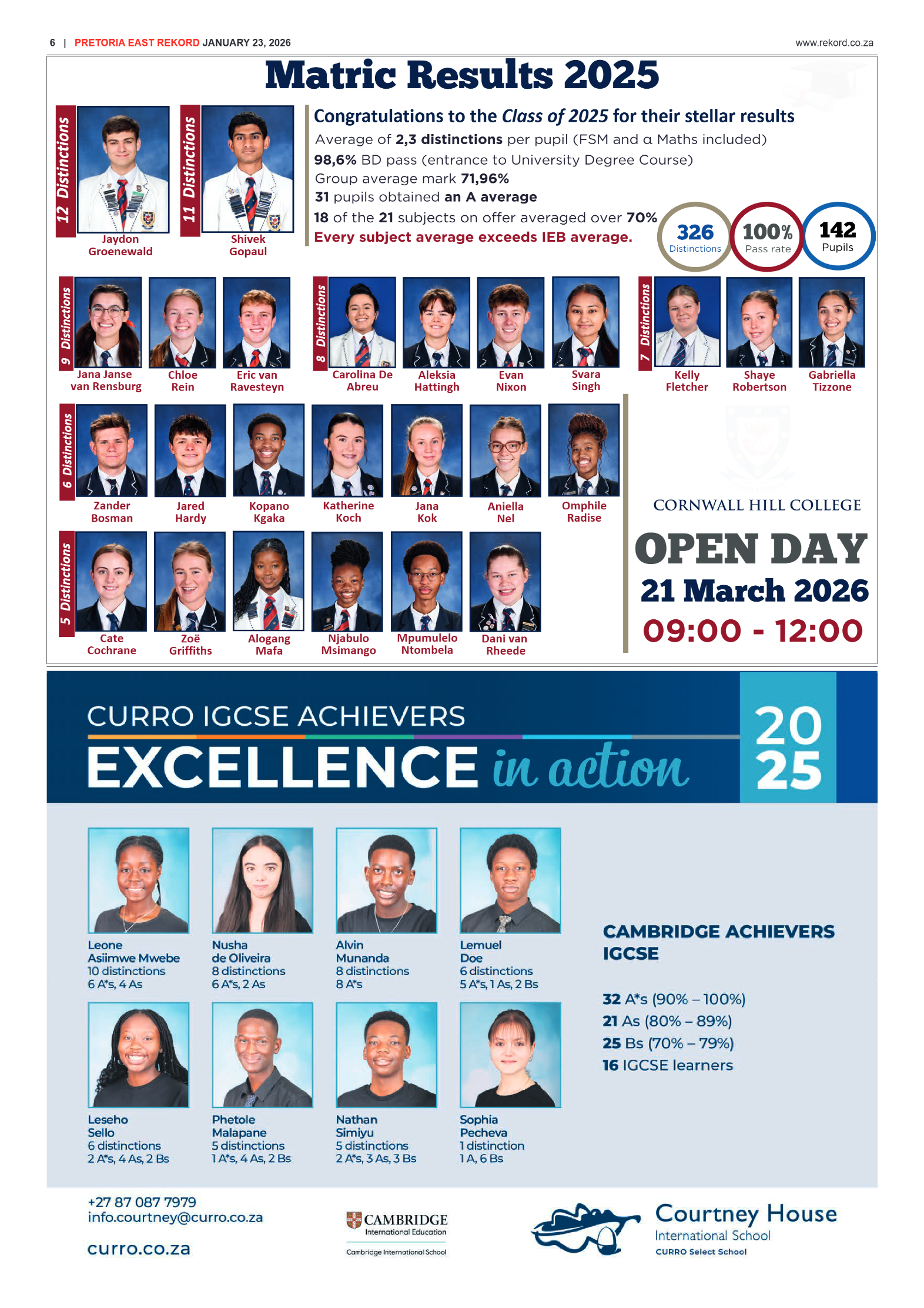 Rekord East 23 January 2026 page 8