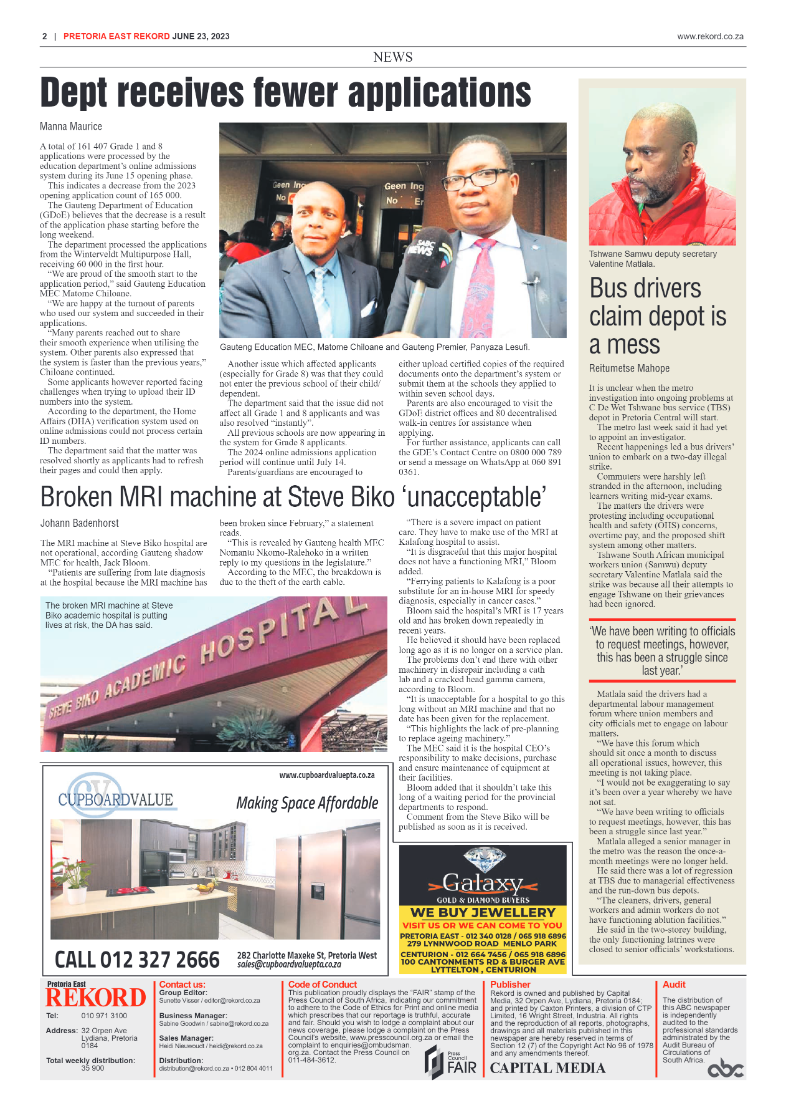 Rekord East 23 June 2023 page 2