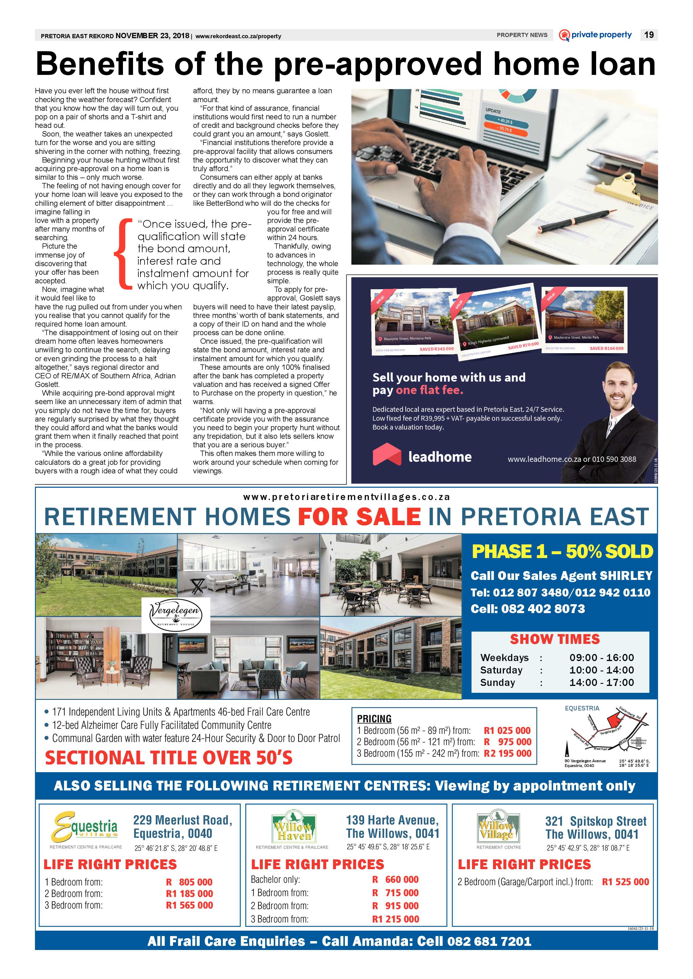 Rekord East 23 November 2018 page 19