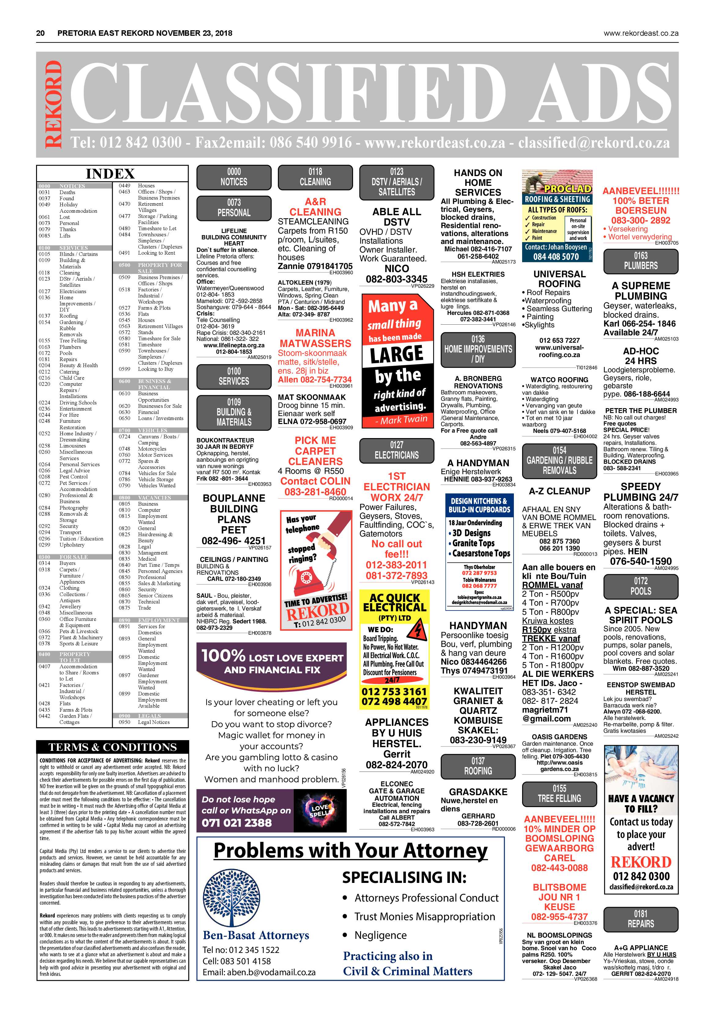 Rekord East 23 November 2018 page 20