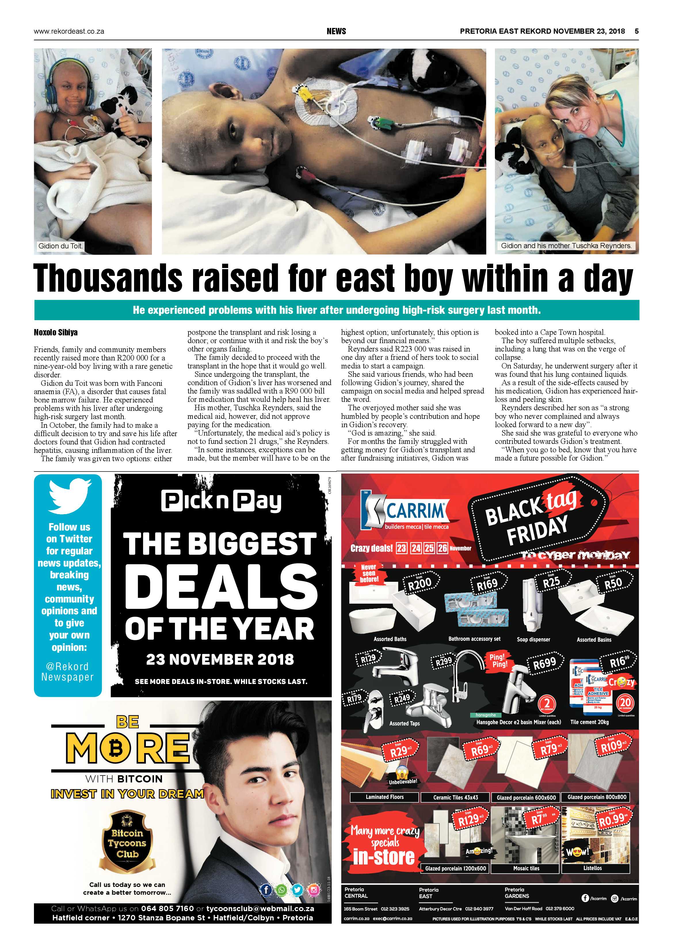Rekord East 23 November 2018 page 5