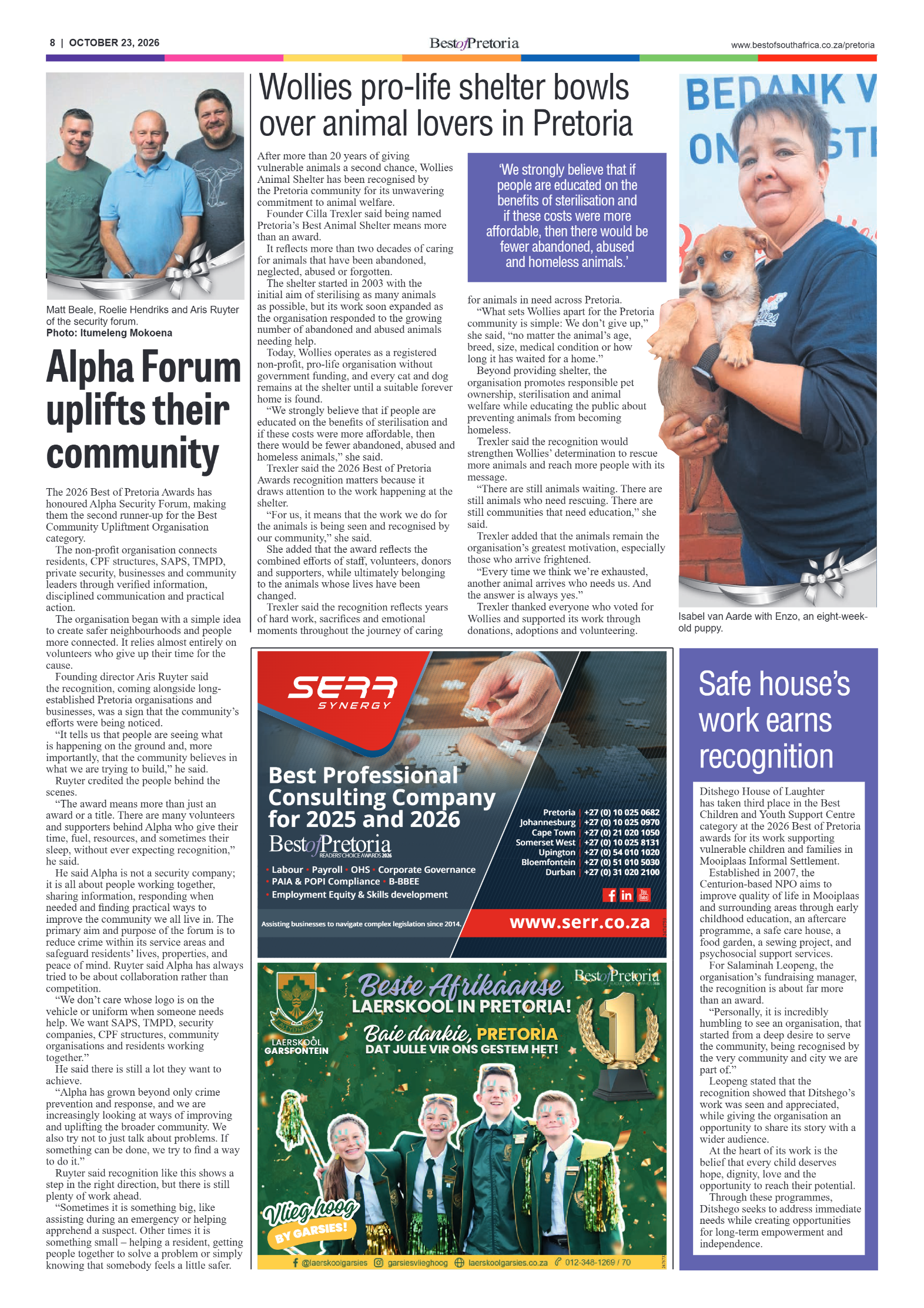 Rekord East – 23 October 2026 page 12