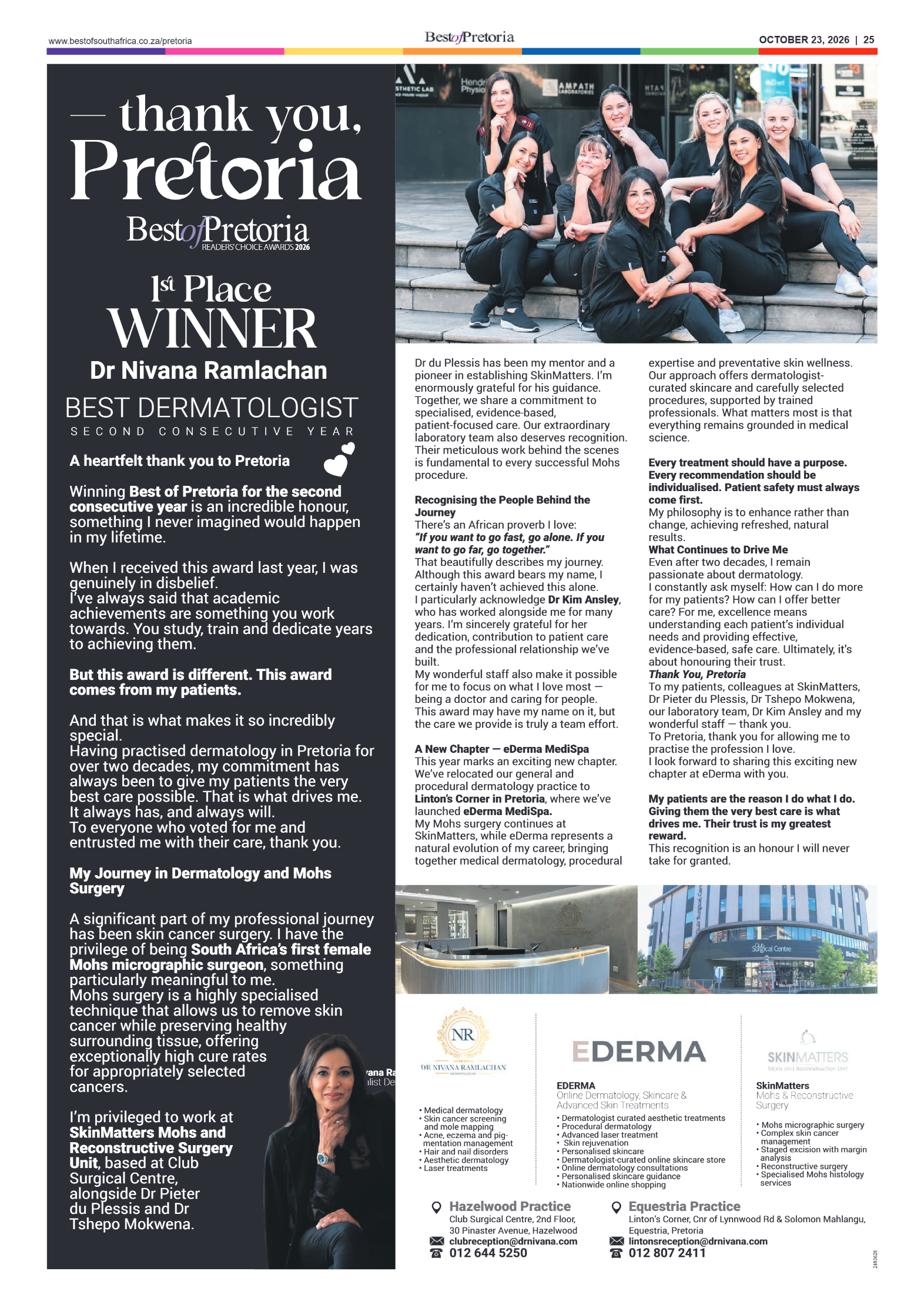 Rekord East – 23 October 2026 page 29