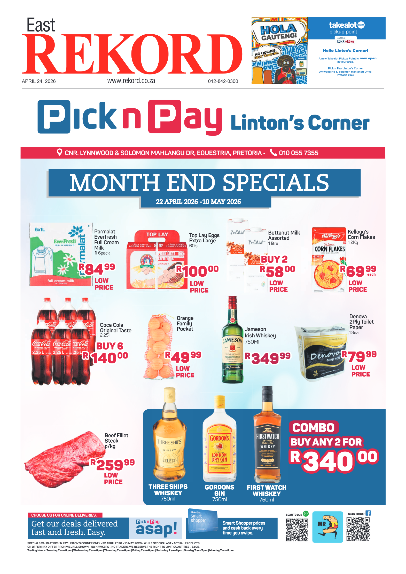 Rekord East 24 April 2026 page 1