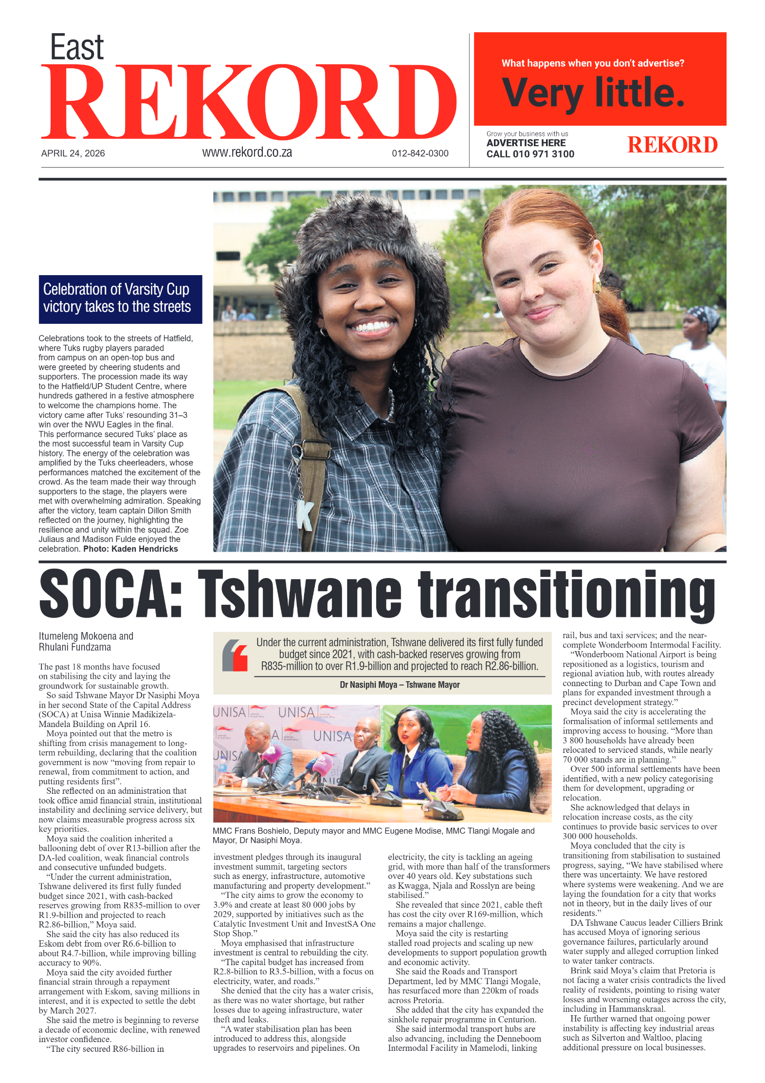 Rekord East 24 April 2026 page 3