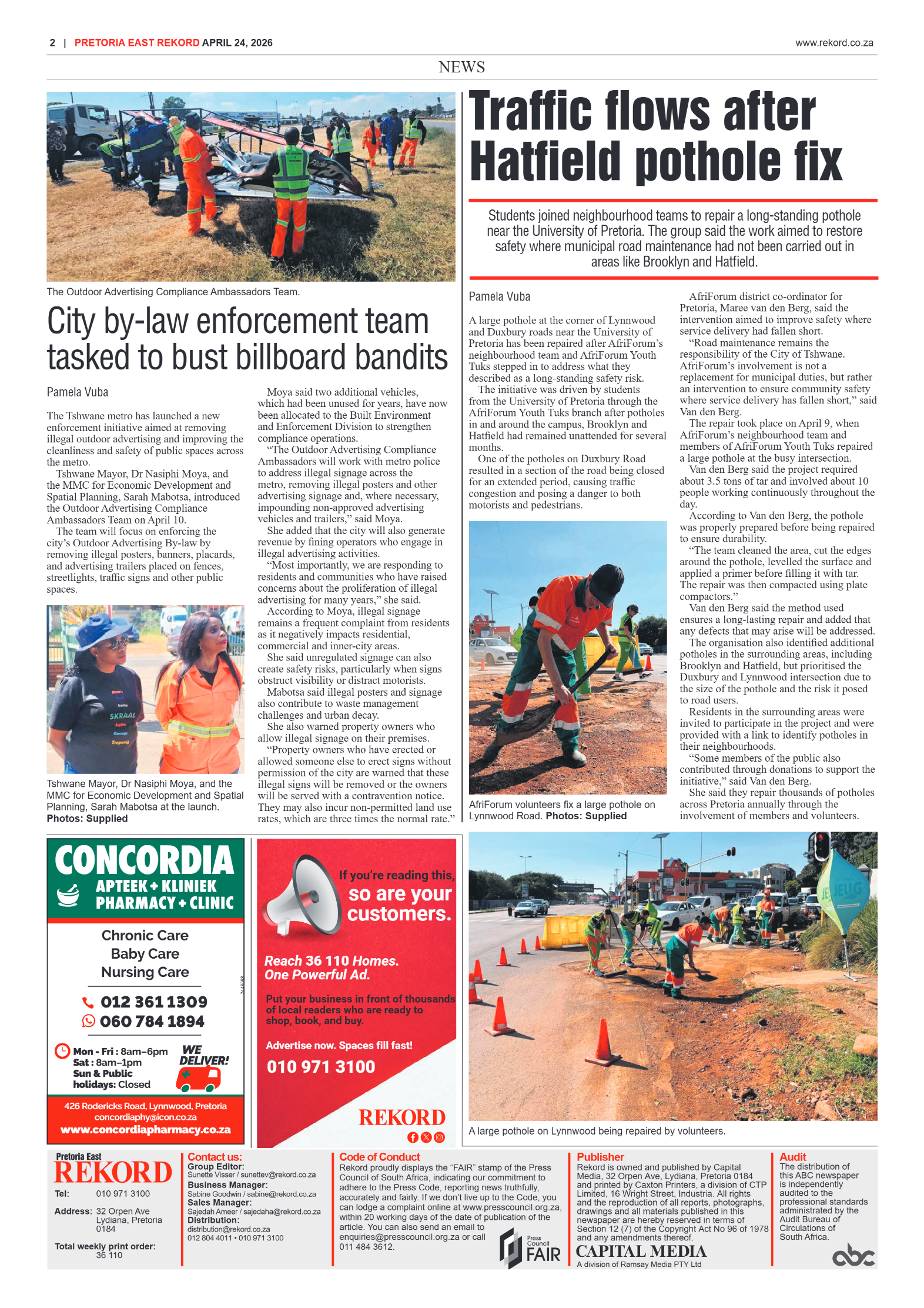 Rekord East 24 April 2026 page 4