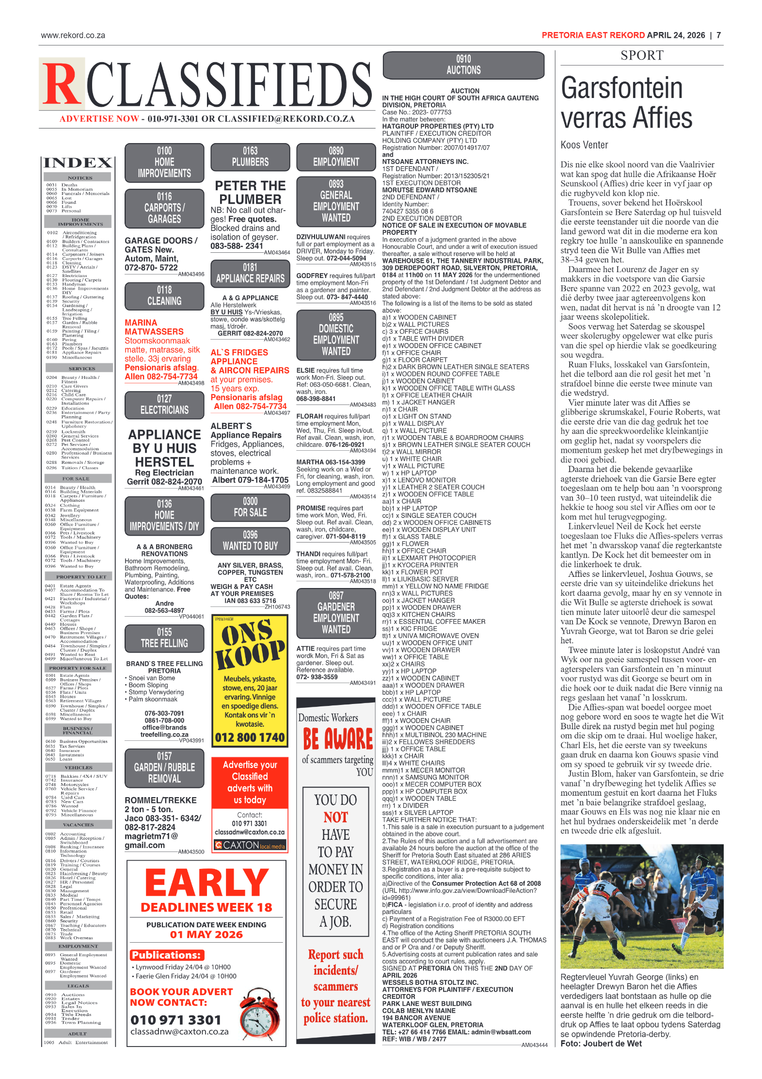 Rekord East 24 April 2026 page 9