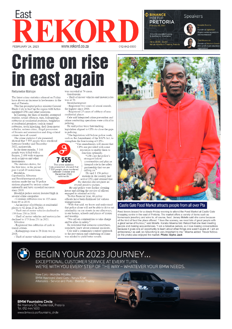 Rekord East 24 February 2023 page 1
