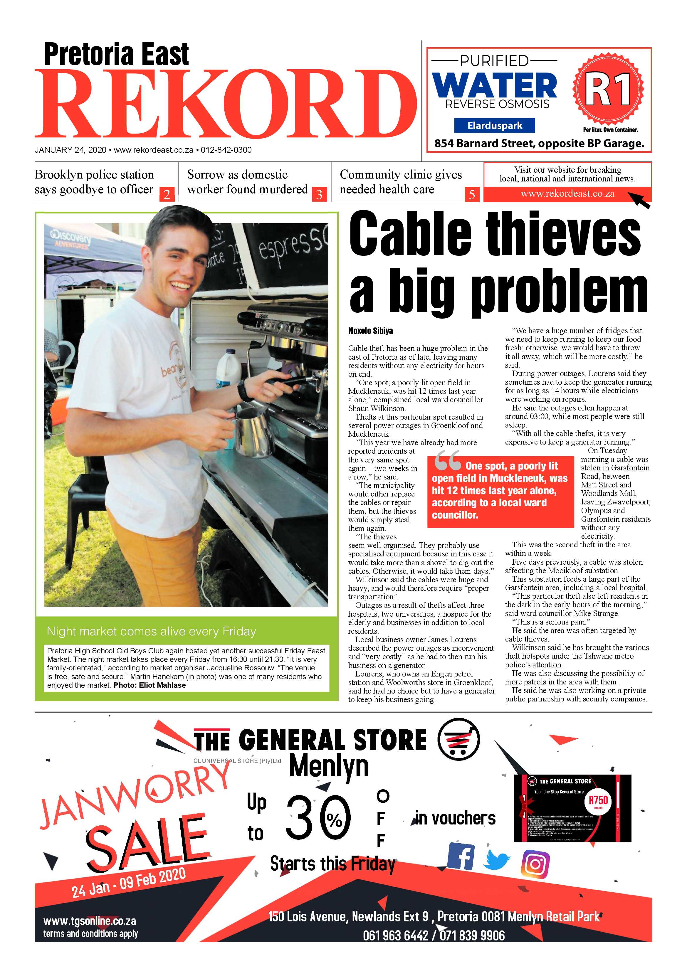 Rekord East 24 January 2020 page 1