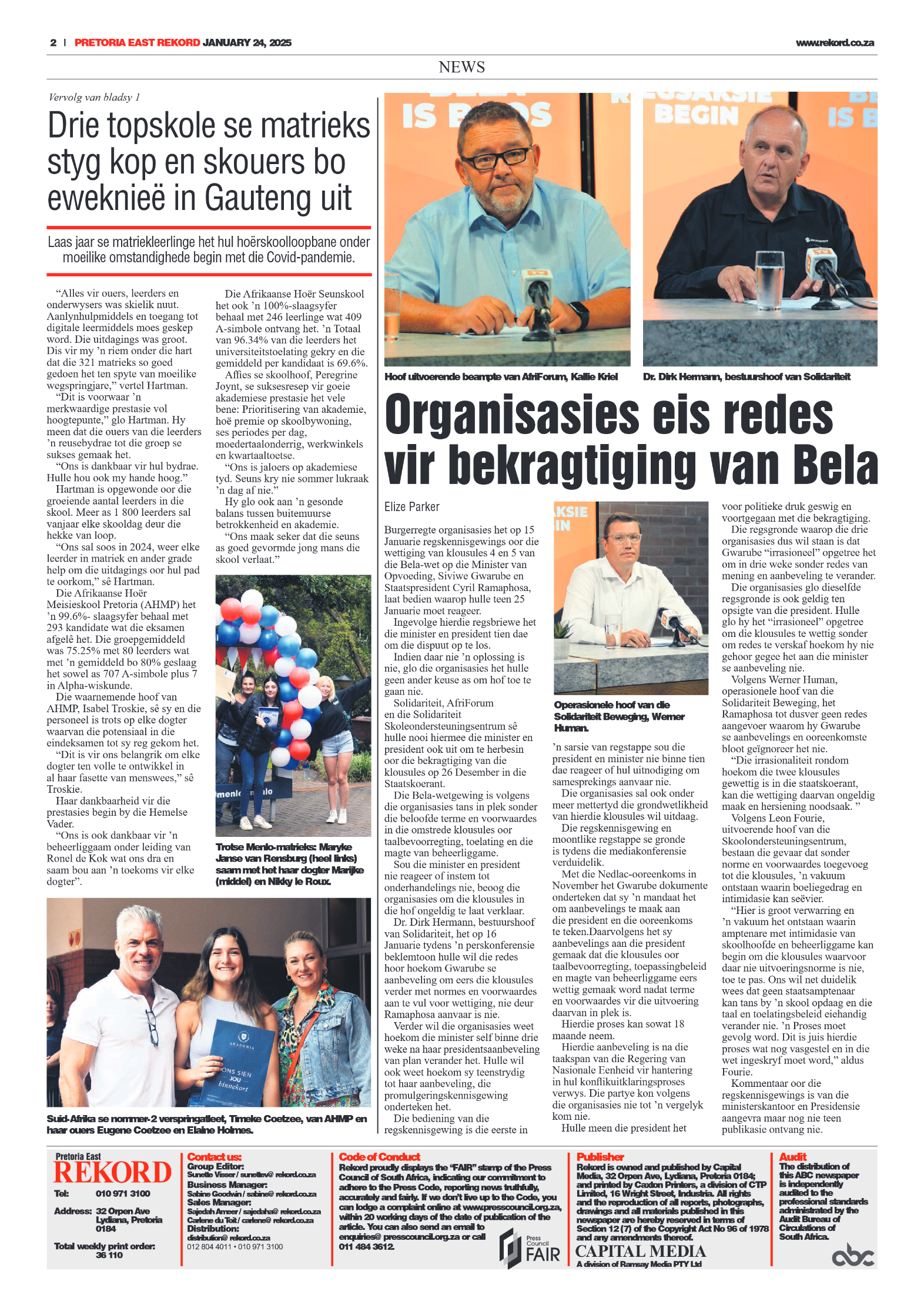 Rekord East 24 January 2025 page 2
