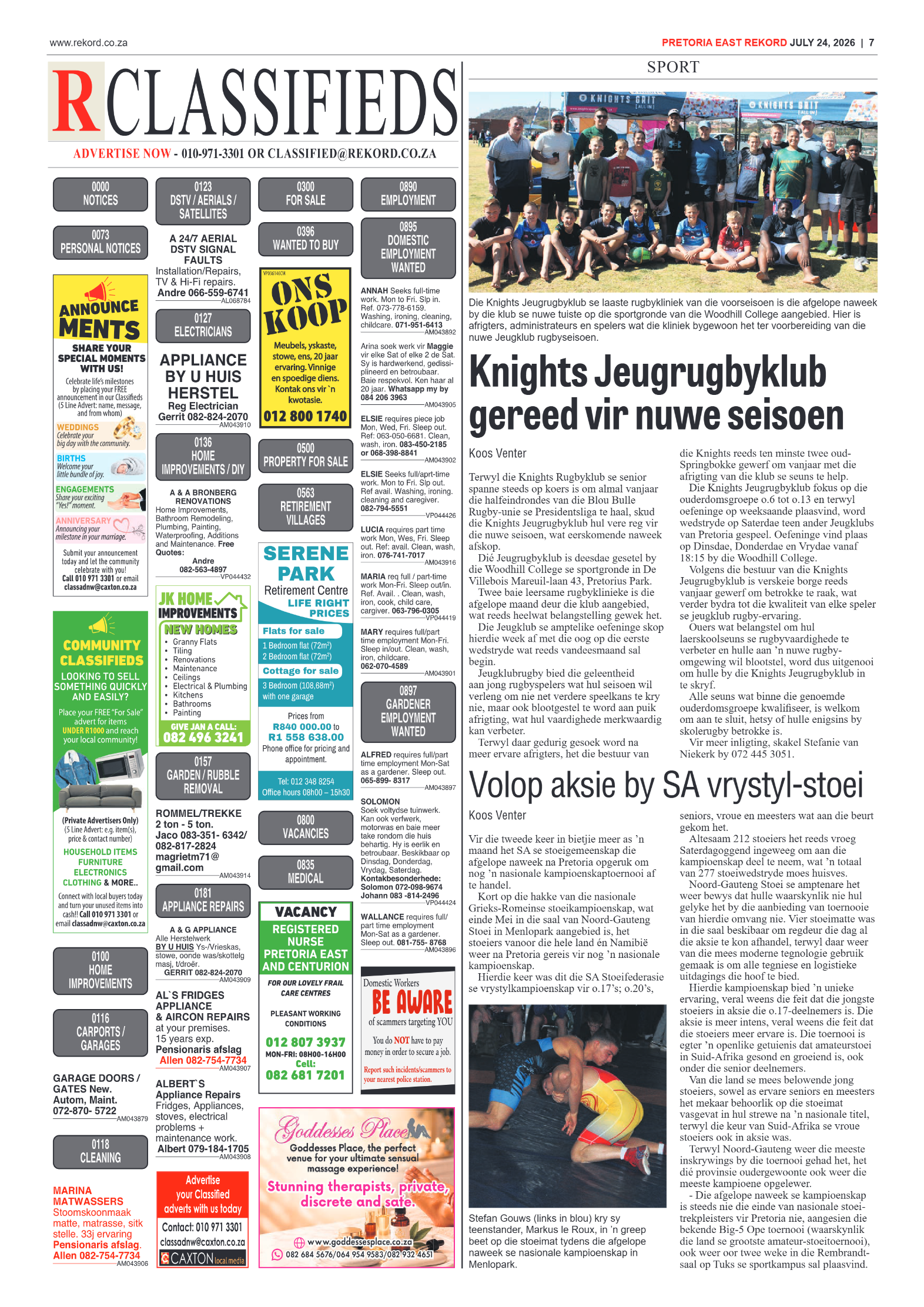 Rekord East 24 July 2026 page 11