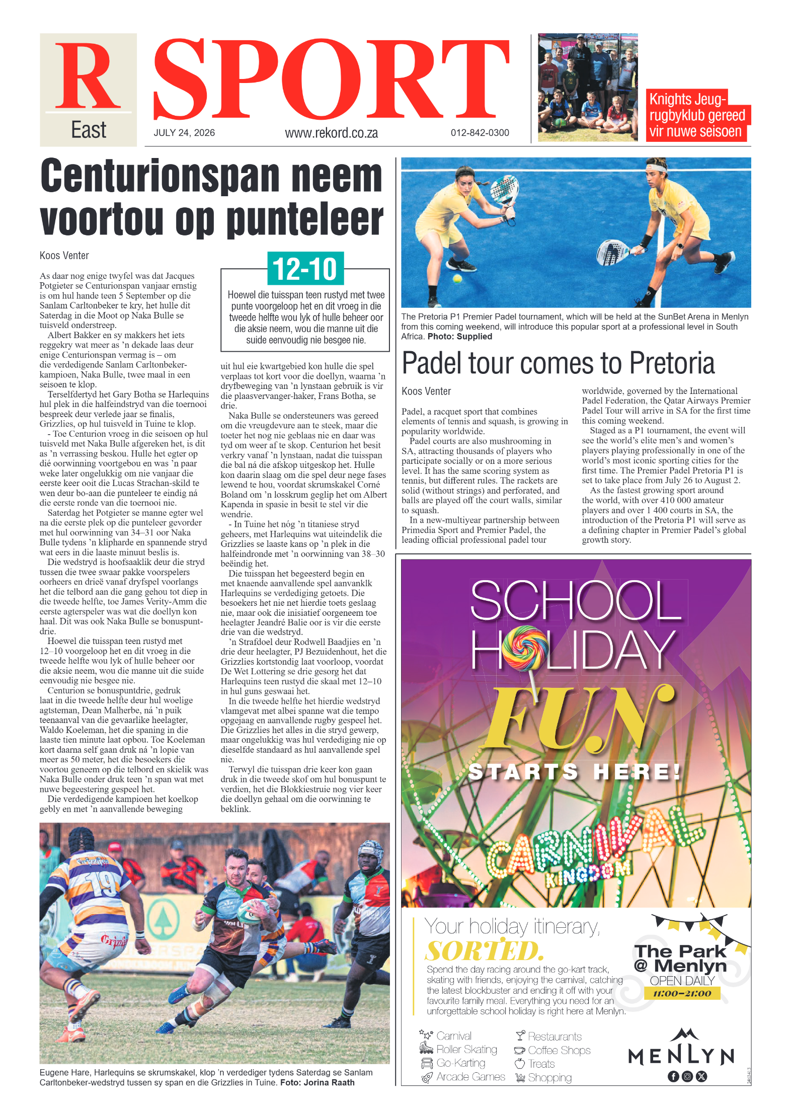 Rekord East 24 July 2026 page 12