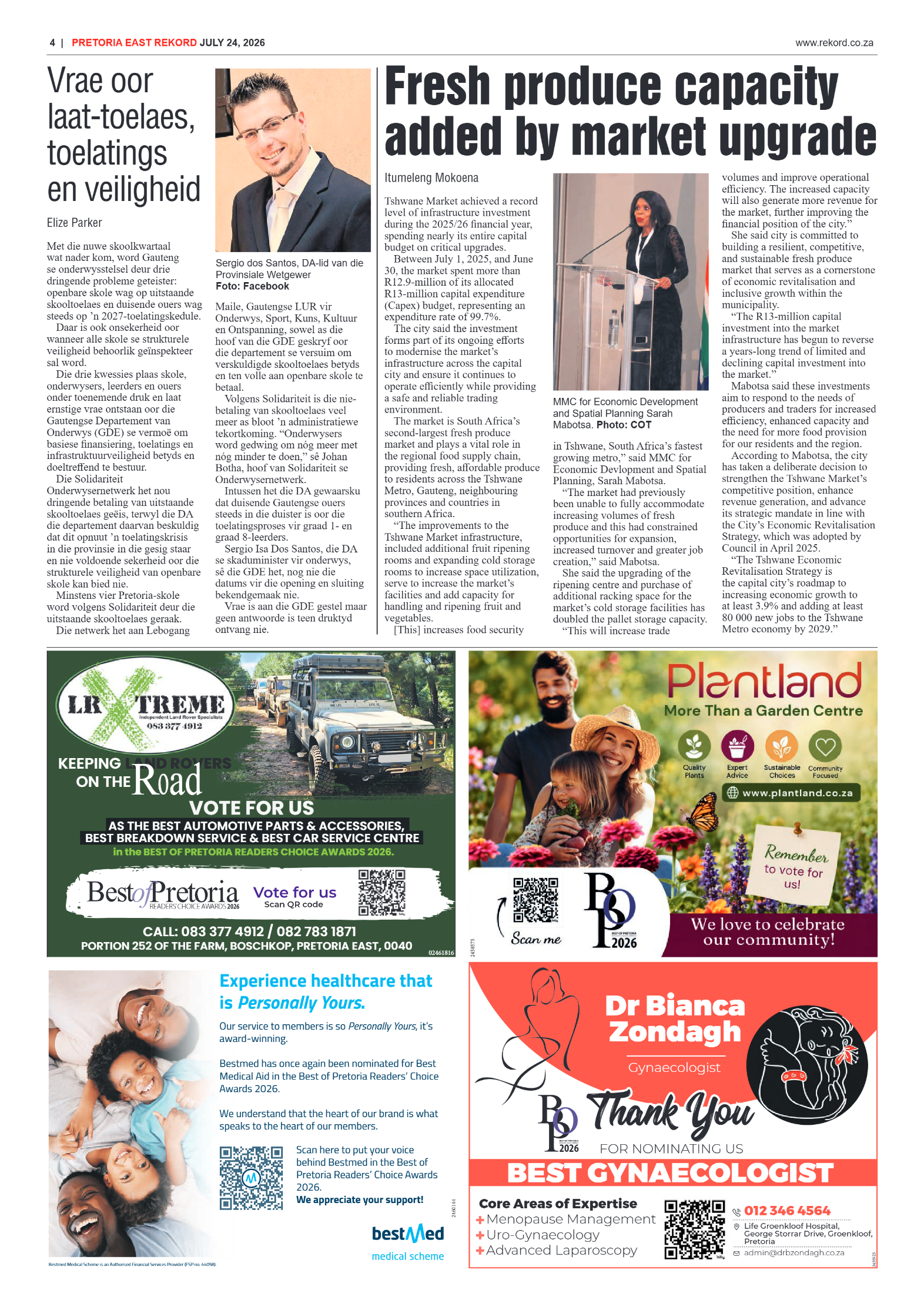 Rekord East 24 July 2026 page 8